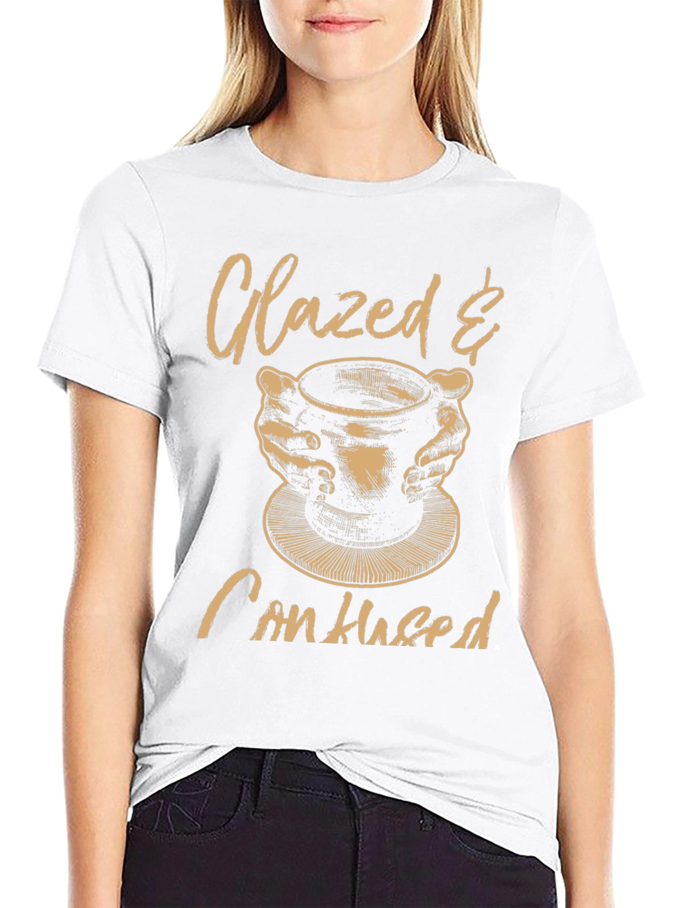 Camiseta Negra Glazed & Confused para Alfareros