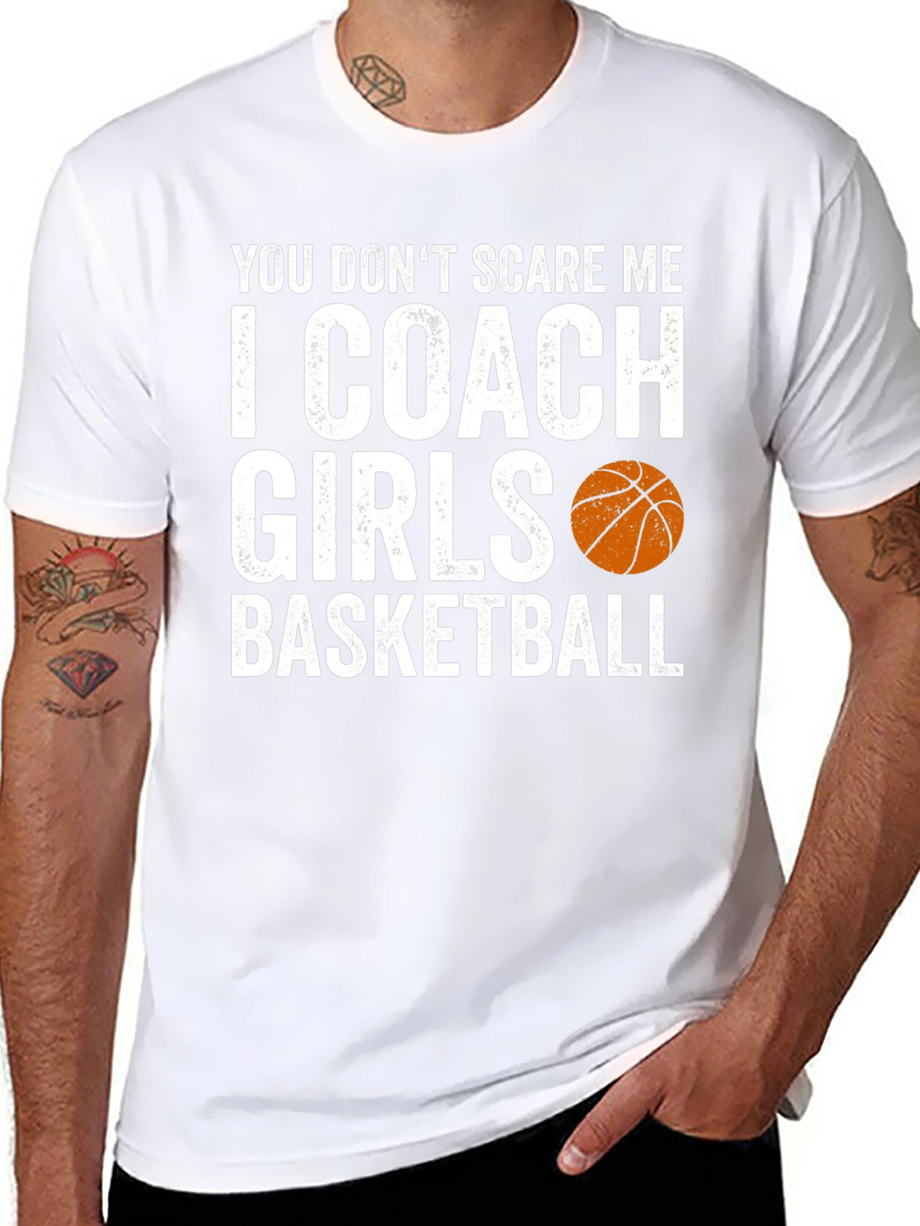 Camiseta No me asustas entreno baloncesto femenino