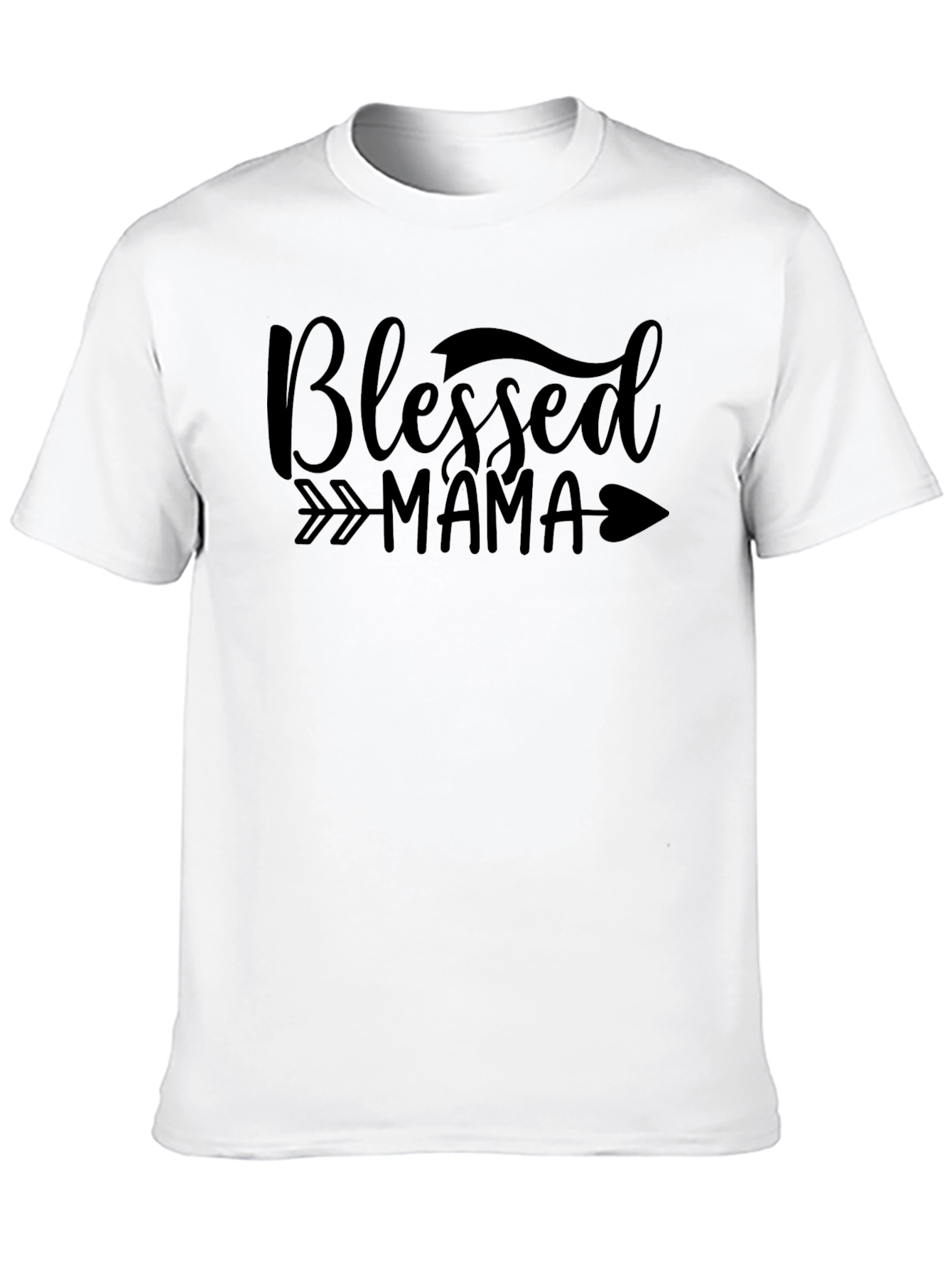 Camiseta Negra Blessed Mama