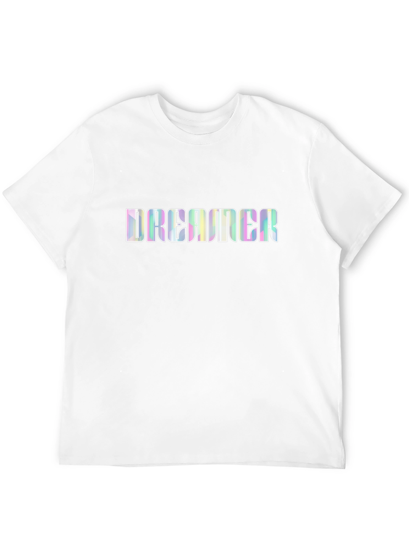 Camiseta Negra DREAMER Holográfica Unisex