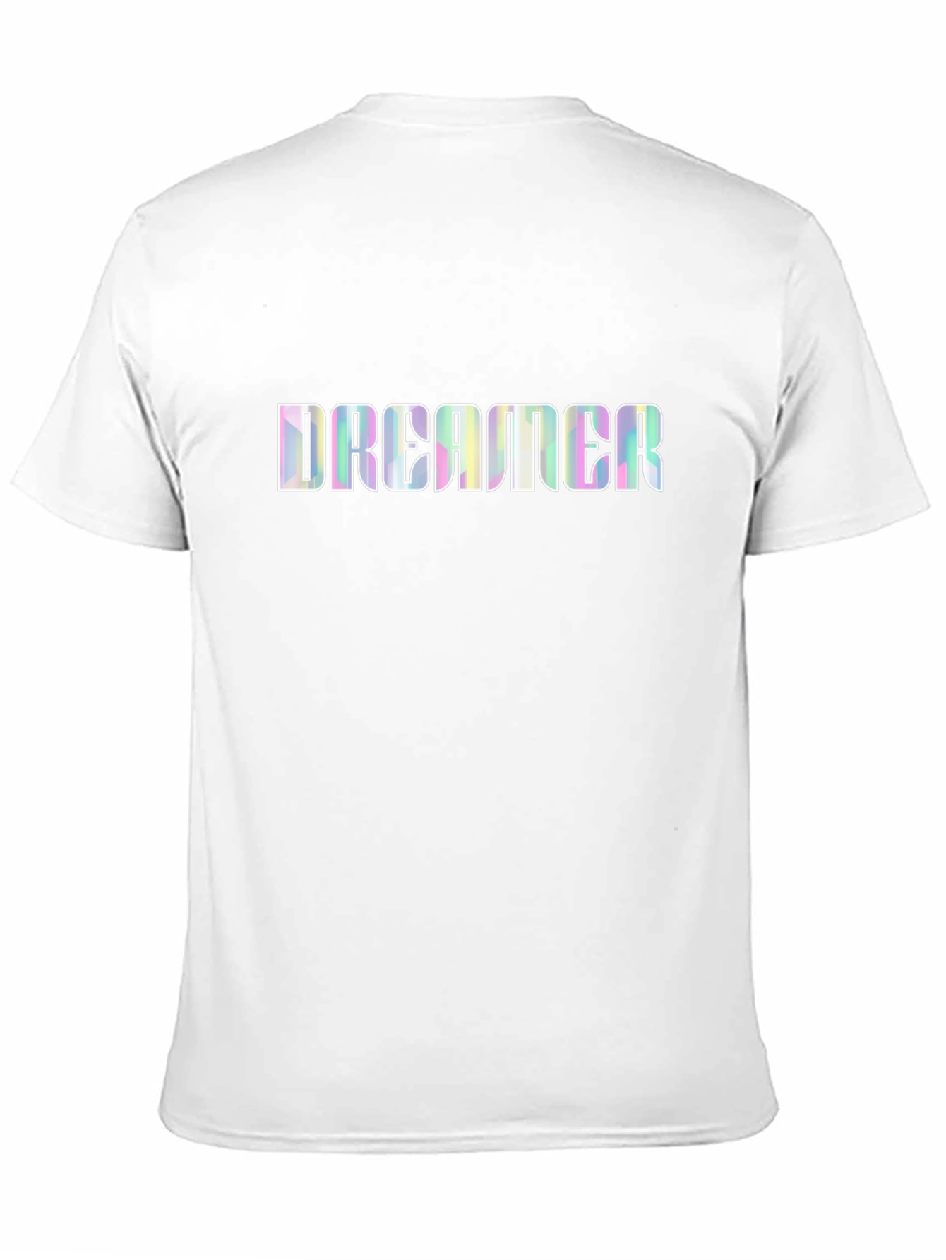 Camiseta Negra DREAMER Holográfica Unisex