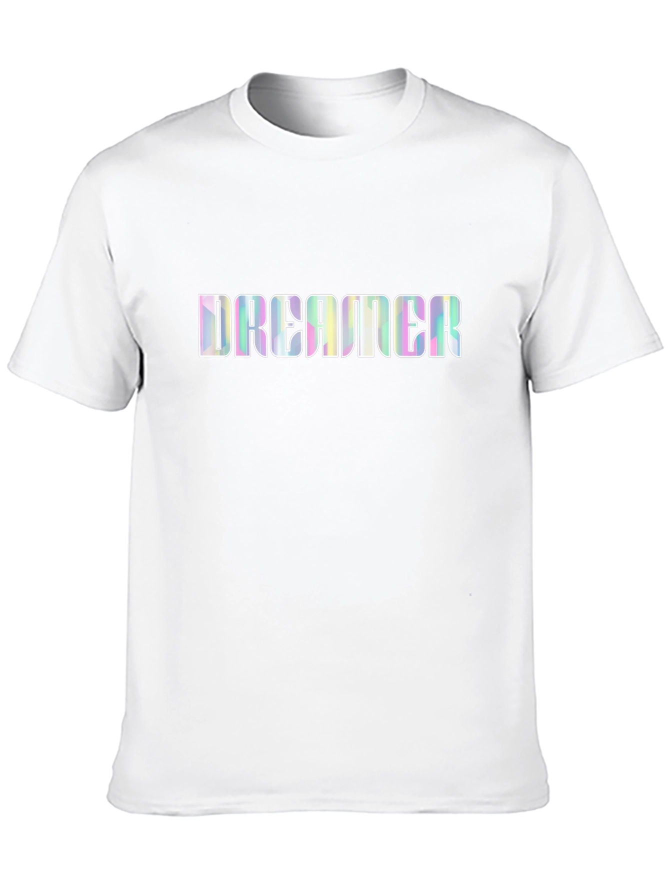 Camiseta Negra DREAMER Holográfica Unisex