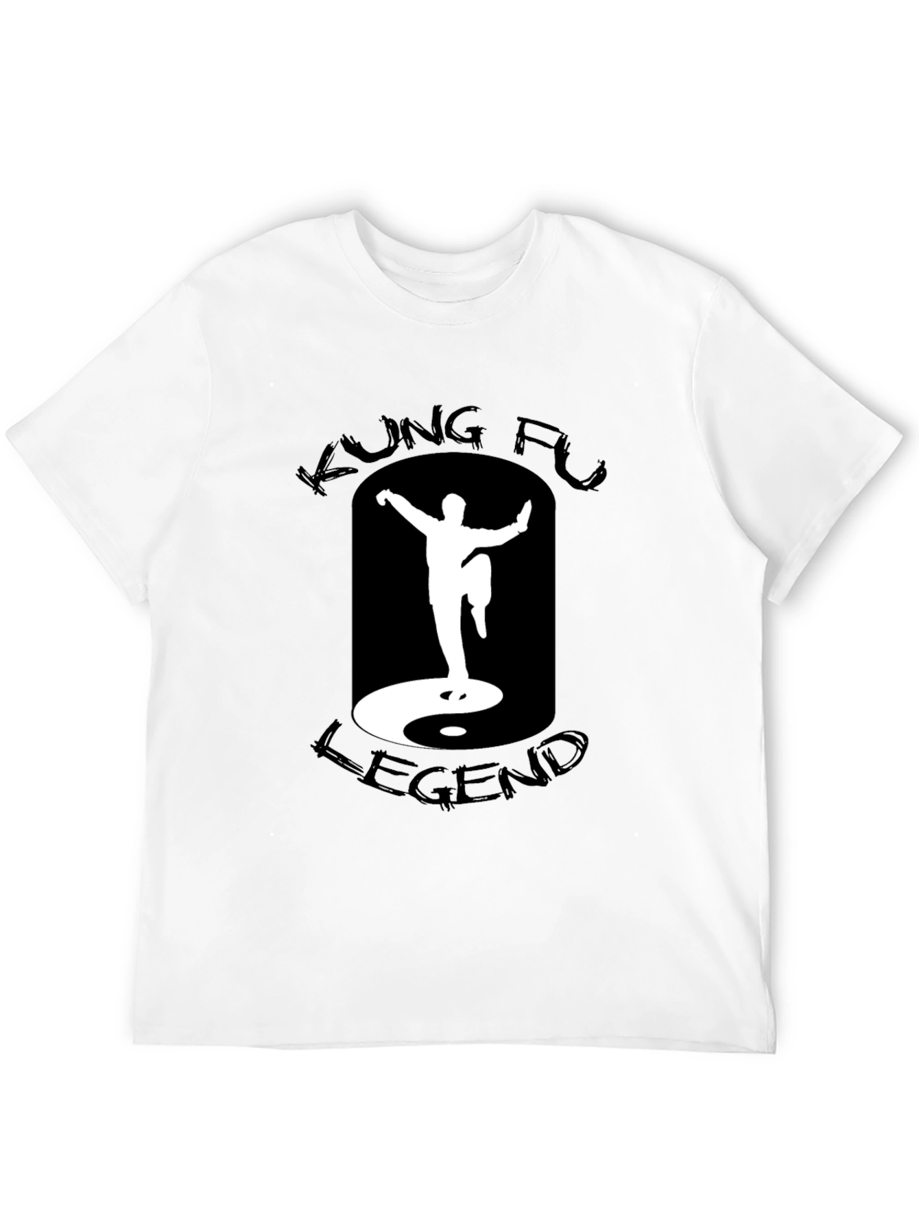 Camiseta Negra Kung Fu Legend