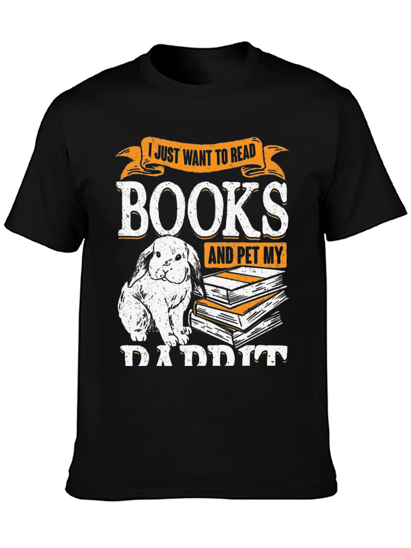 Camiseta Libros y Conejos