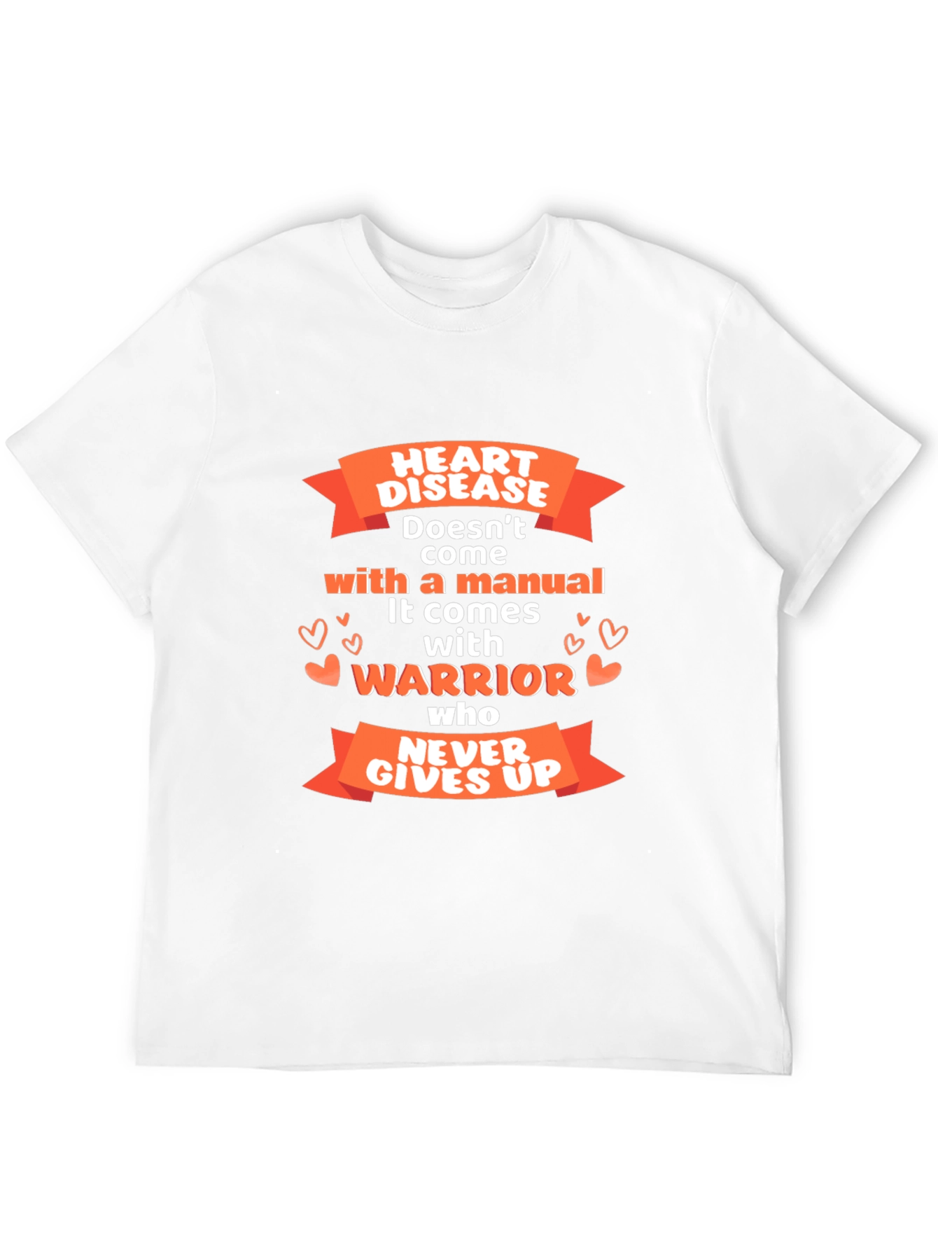 Camiseta Negra Corazón Guerrero