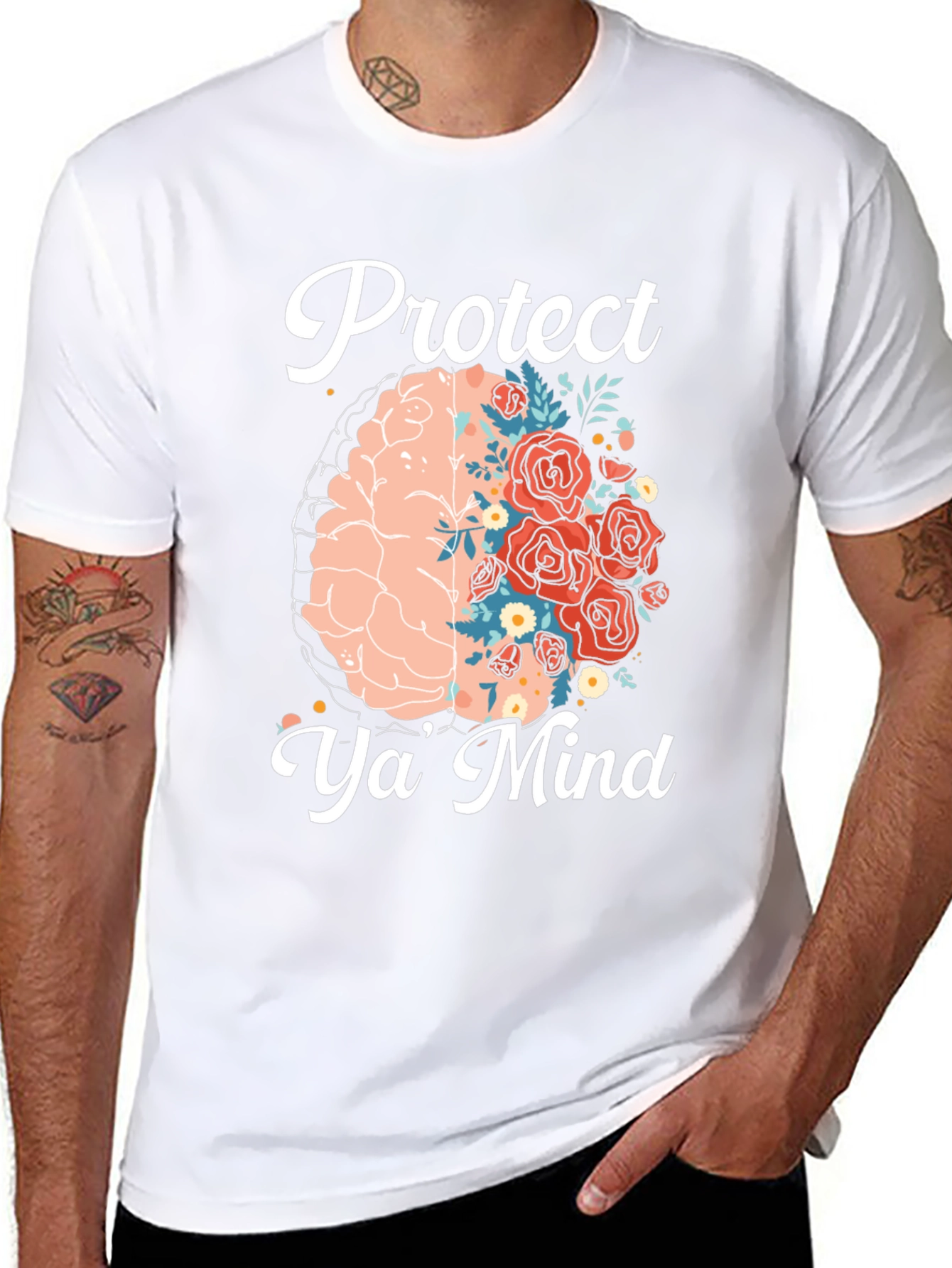 Camiseta Negra: Protege Tu Mente