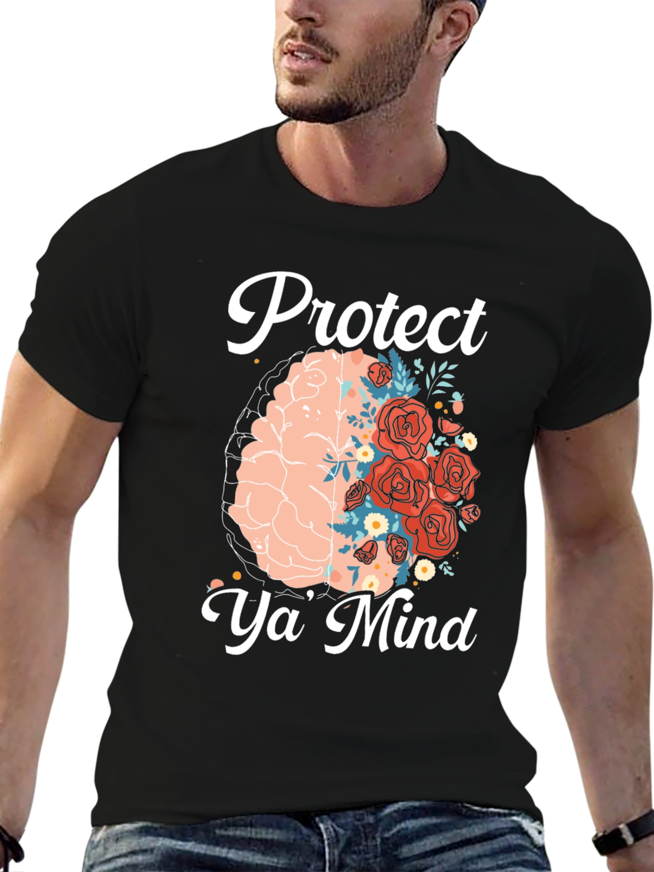 Camiseta Negra: Protege Tu Mente