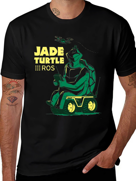 Camiseta Negra Jade Turtle ROS