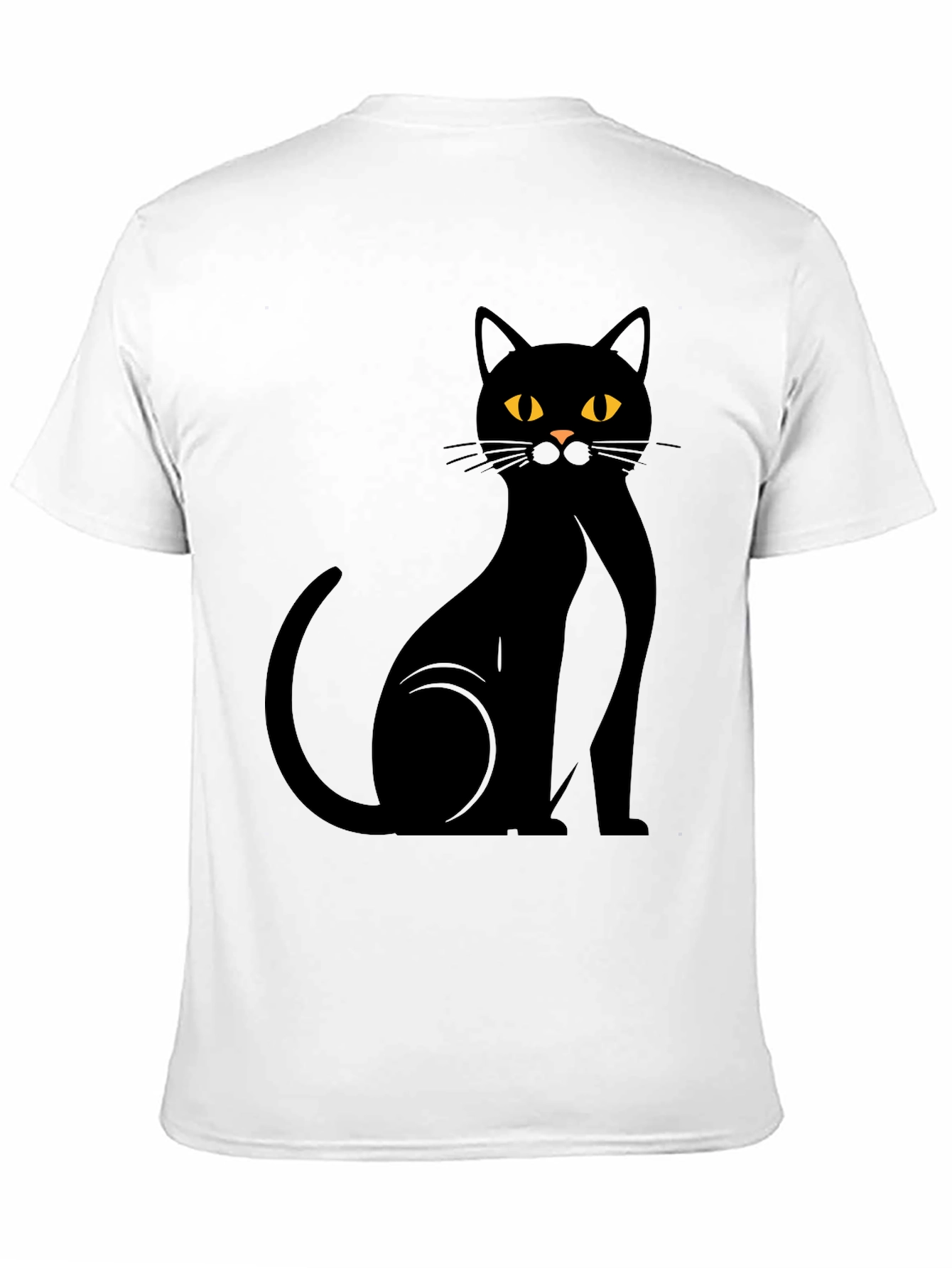 Camiseta Negra Gato