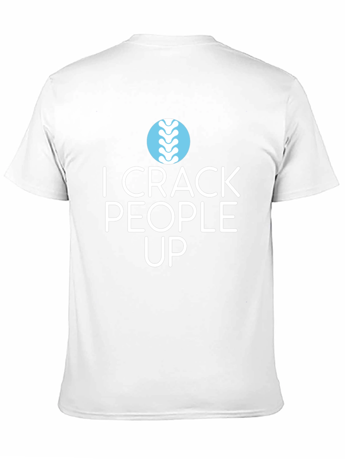 Camiseta Negra: I Crack People Up