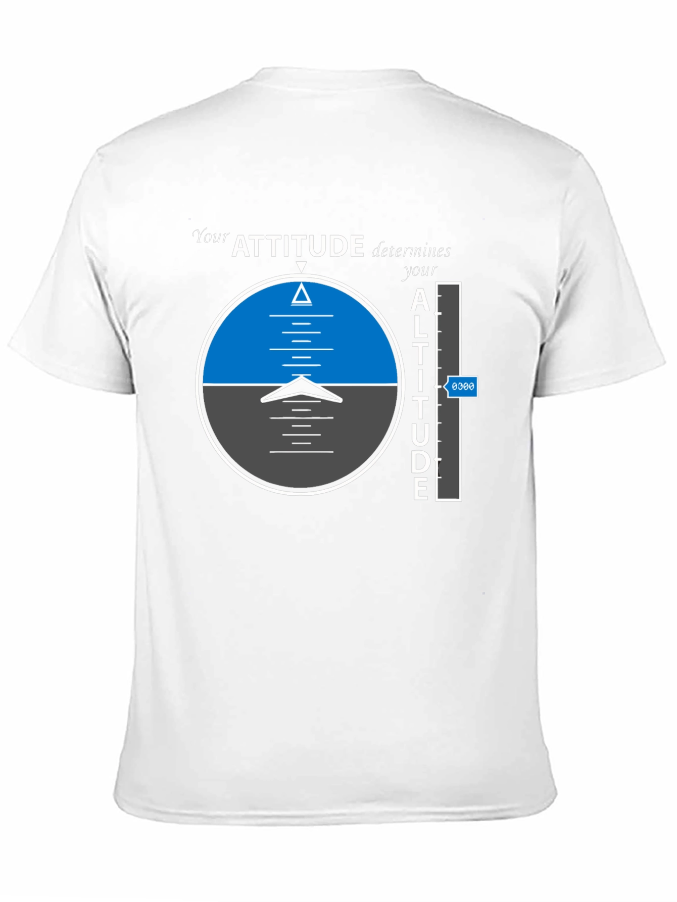 Camiseta Negra: Actitud y Altitud en Vuelo