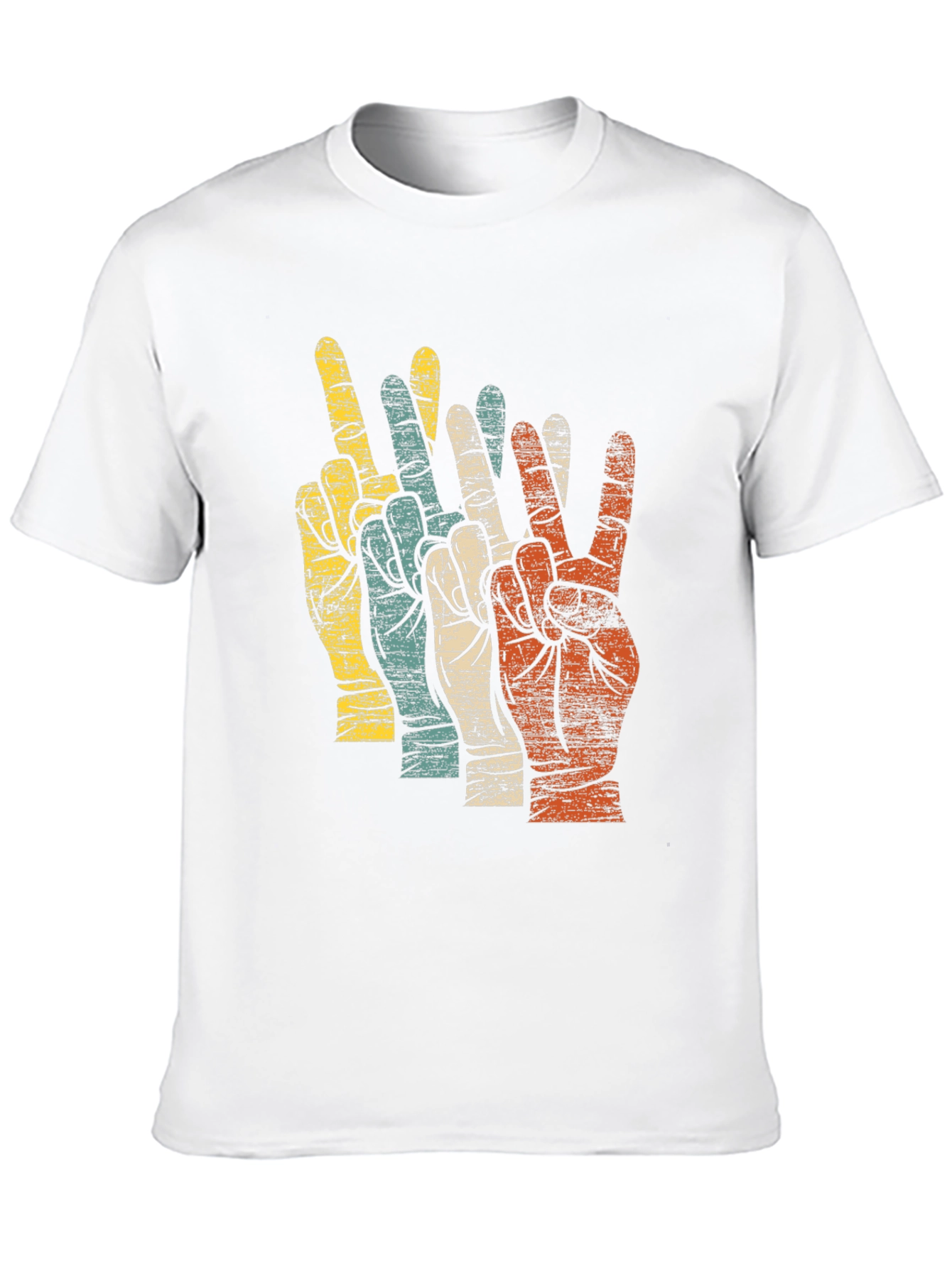 Camiseta Retro Paz y Amor