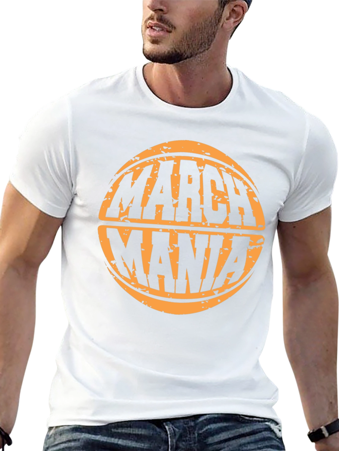 Camiseta Negra March Mania Baloncesto