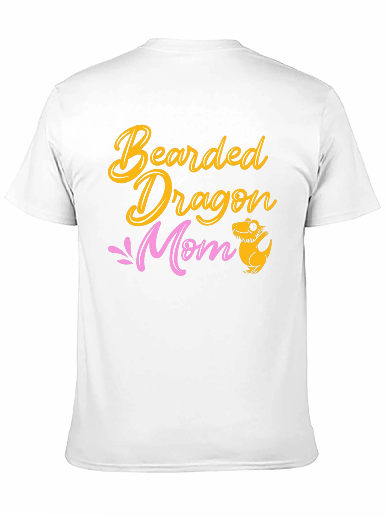 Camiseta Negra Mamá Dragón Barbudo