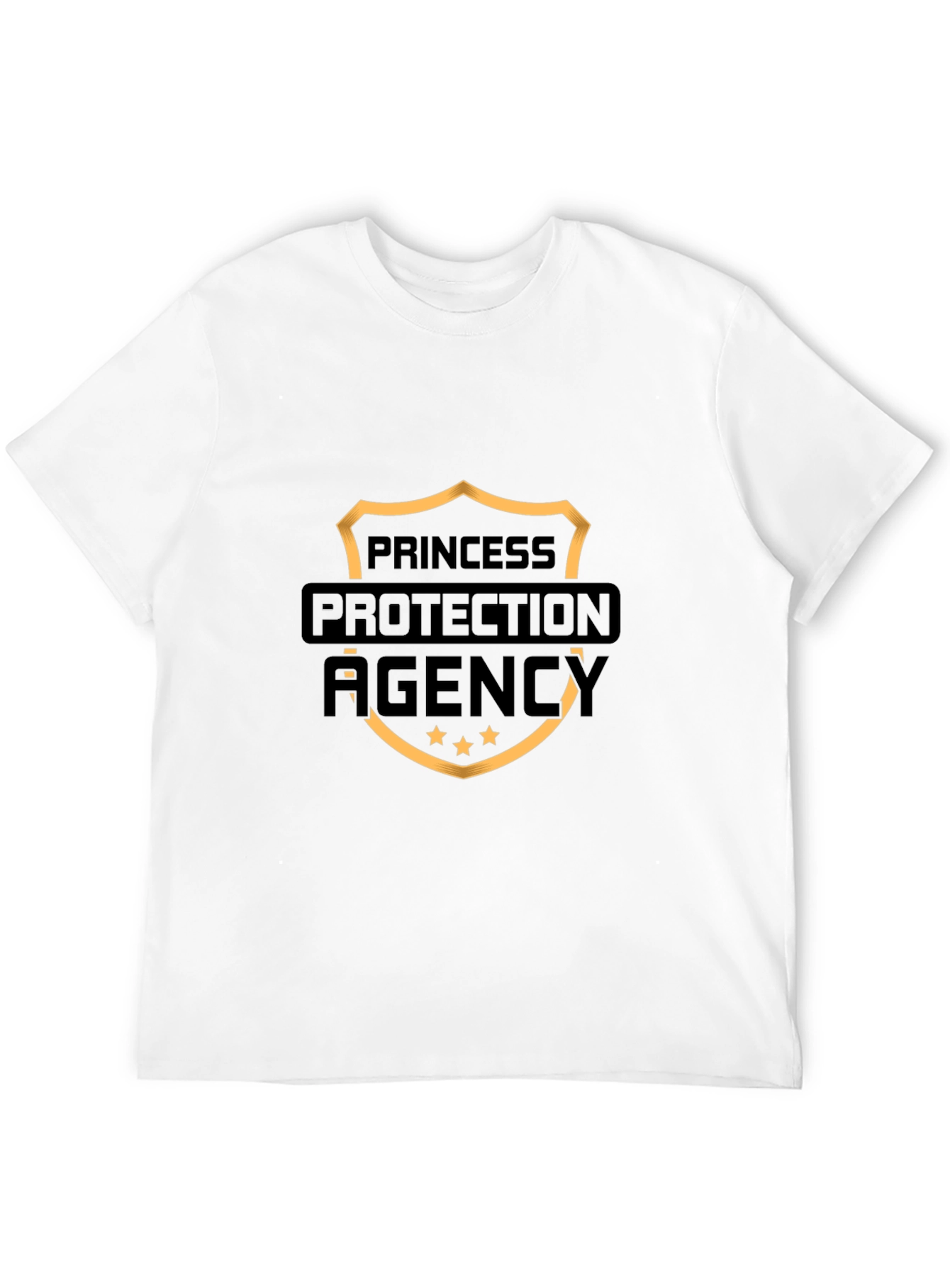 Camiseta Negra Agencia Protección Princesas