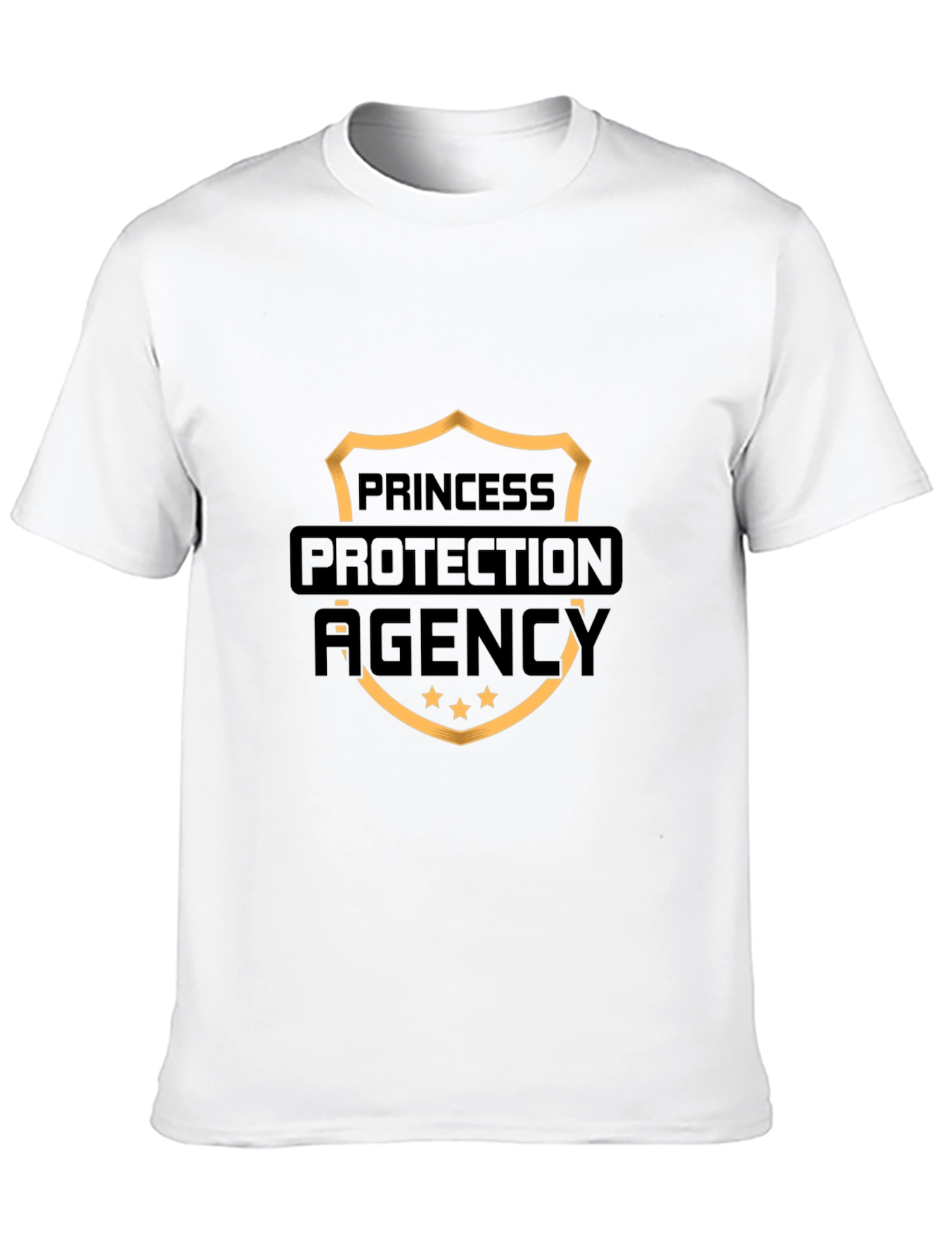 Camiseta Negra Agencia Protección Princesas