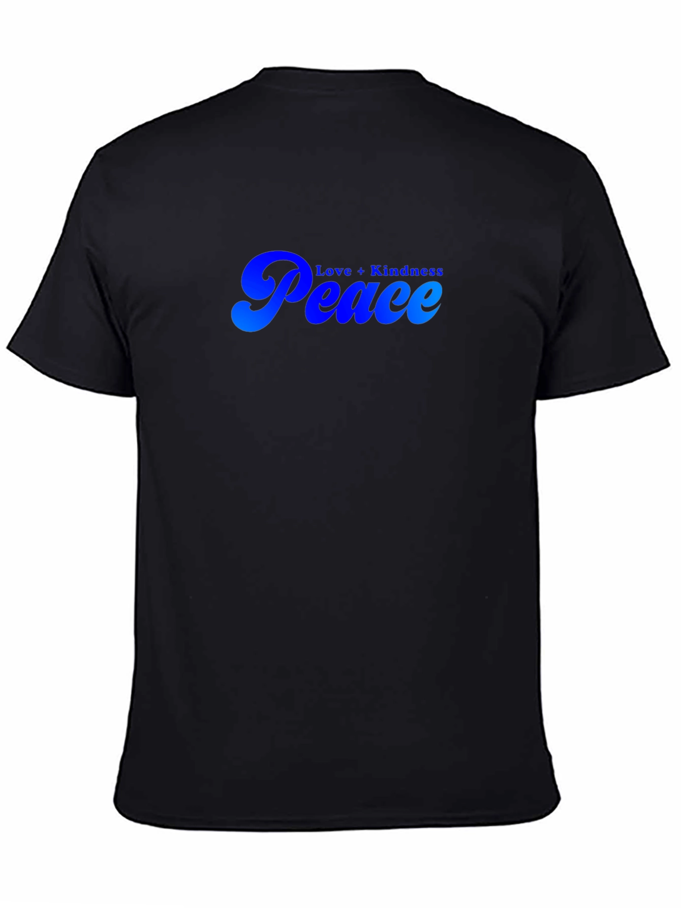 Camiseta Negra Peace & Love