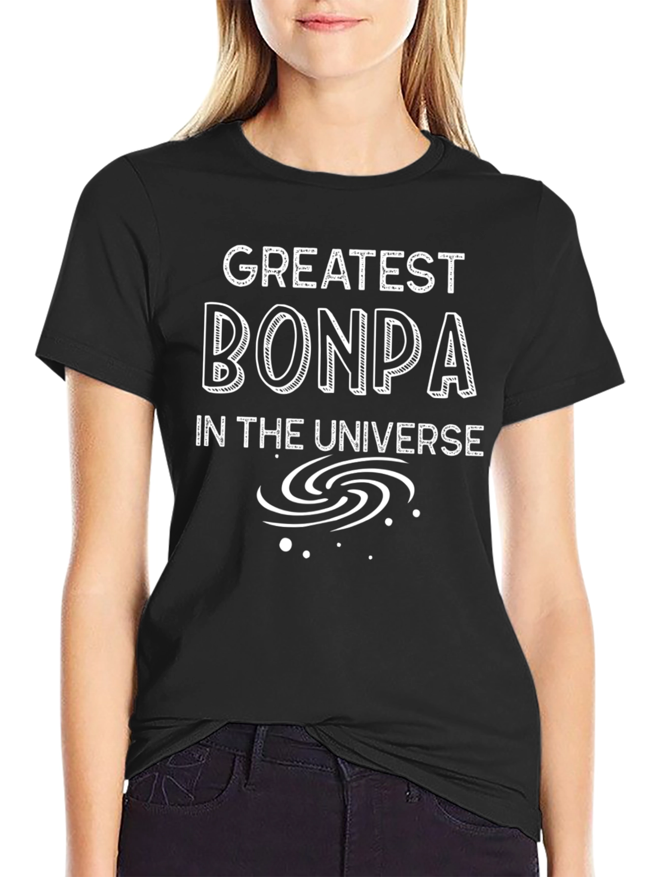 Camiseta Negra Mejor Bonpa del Universo