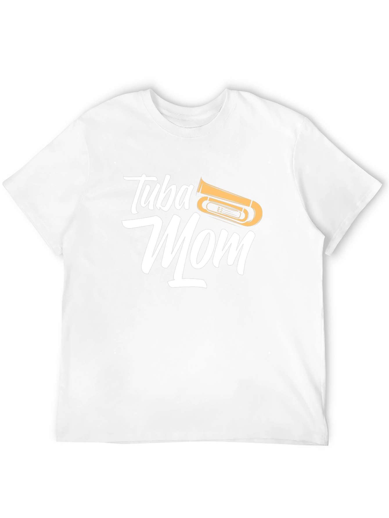 Camiseta Negra Tuba Mom - Regalo Musical