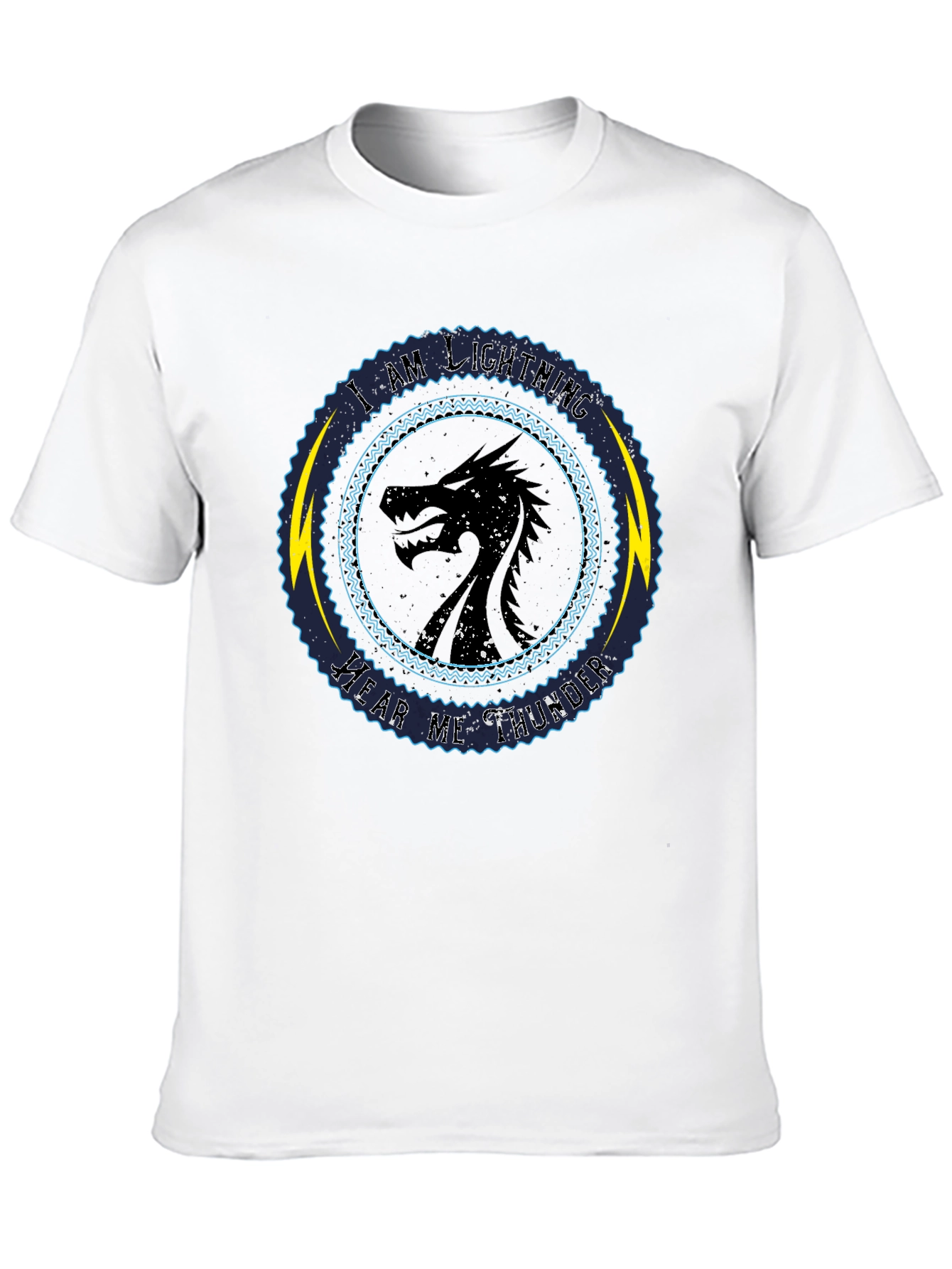 Camiseta Dragón Soy Relámpago Oye mi Trueno