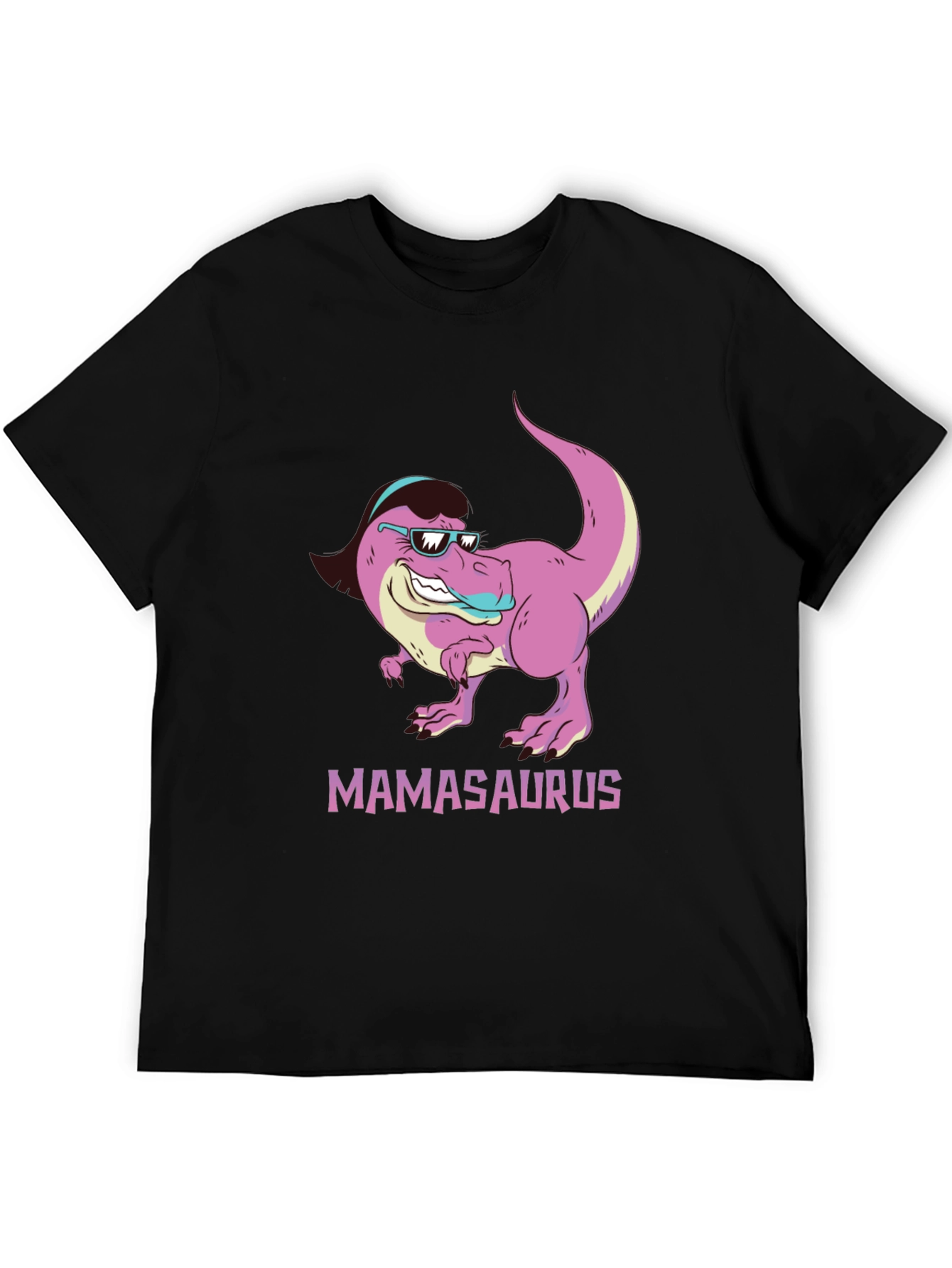 Camiseta Negra Mamasaurus