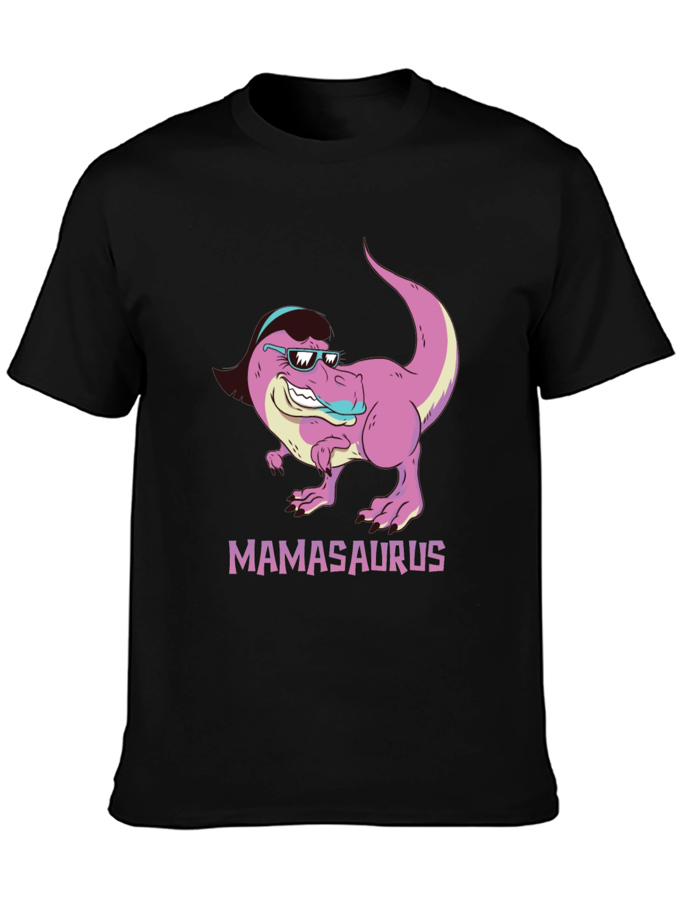 Camiseta Negra Mamasaurus