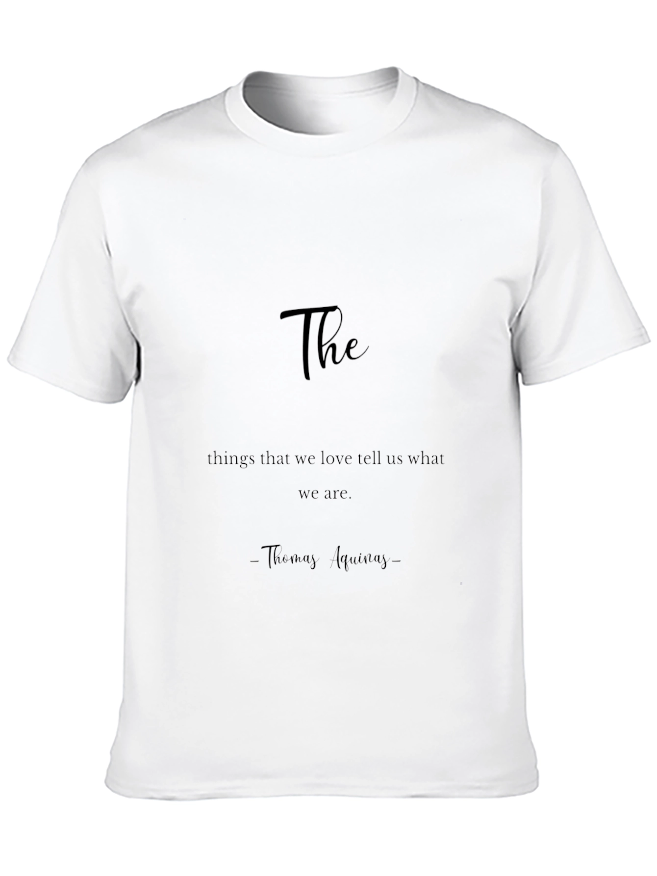 Camiseta Negra con Cita Inspiradora