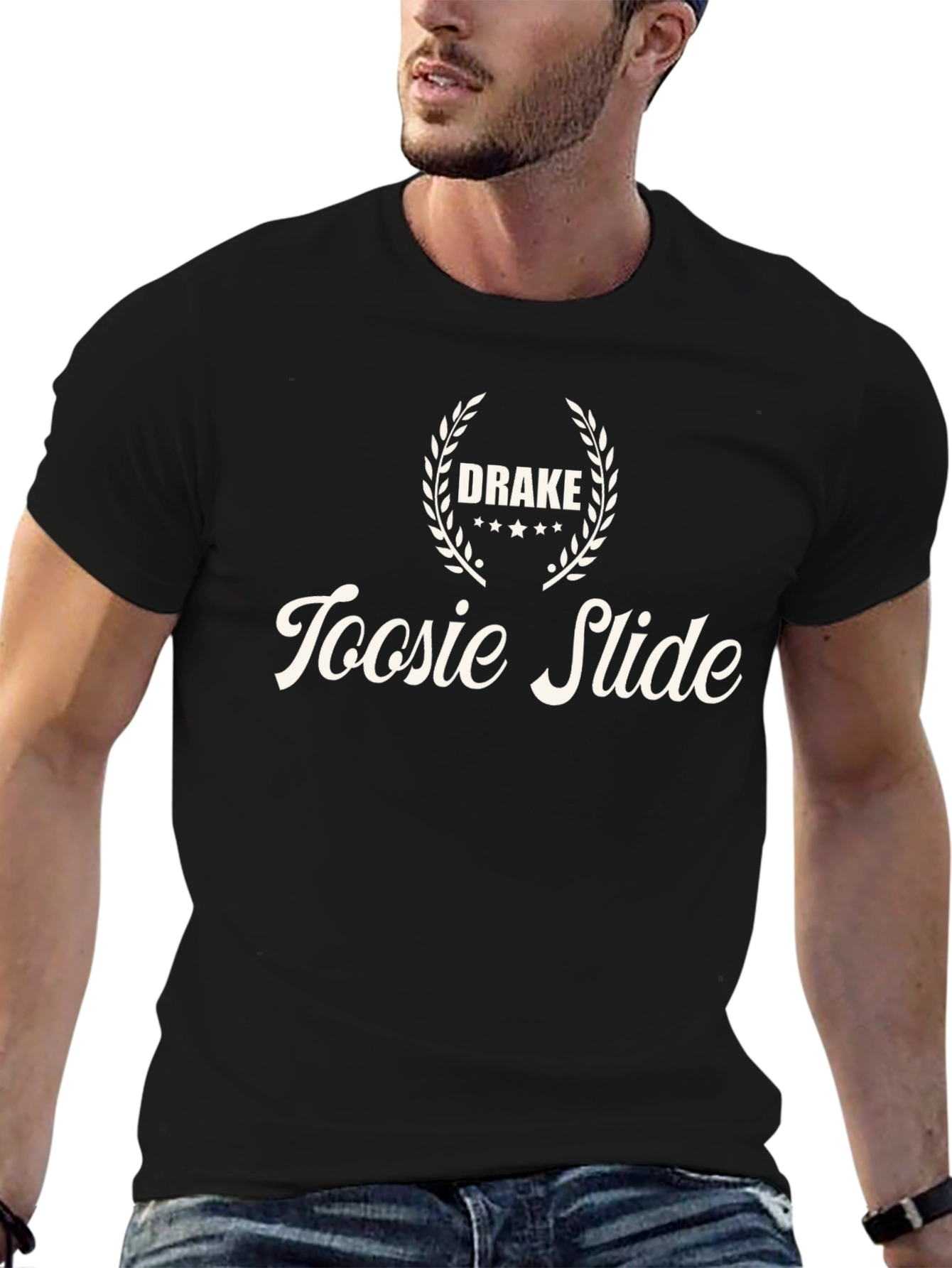 Camiseta Negra Toosie Slide - Edición Drake