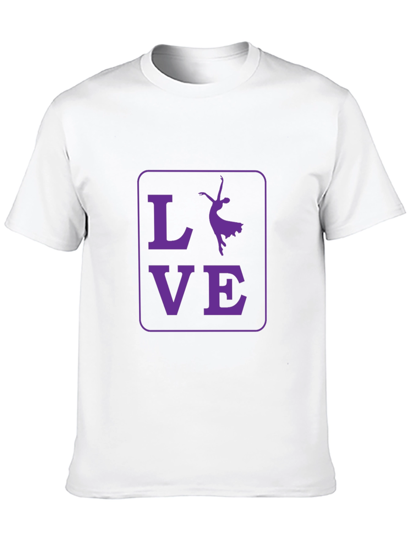 Camiseta Negra Amor Bailarina