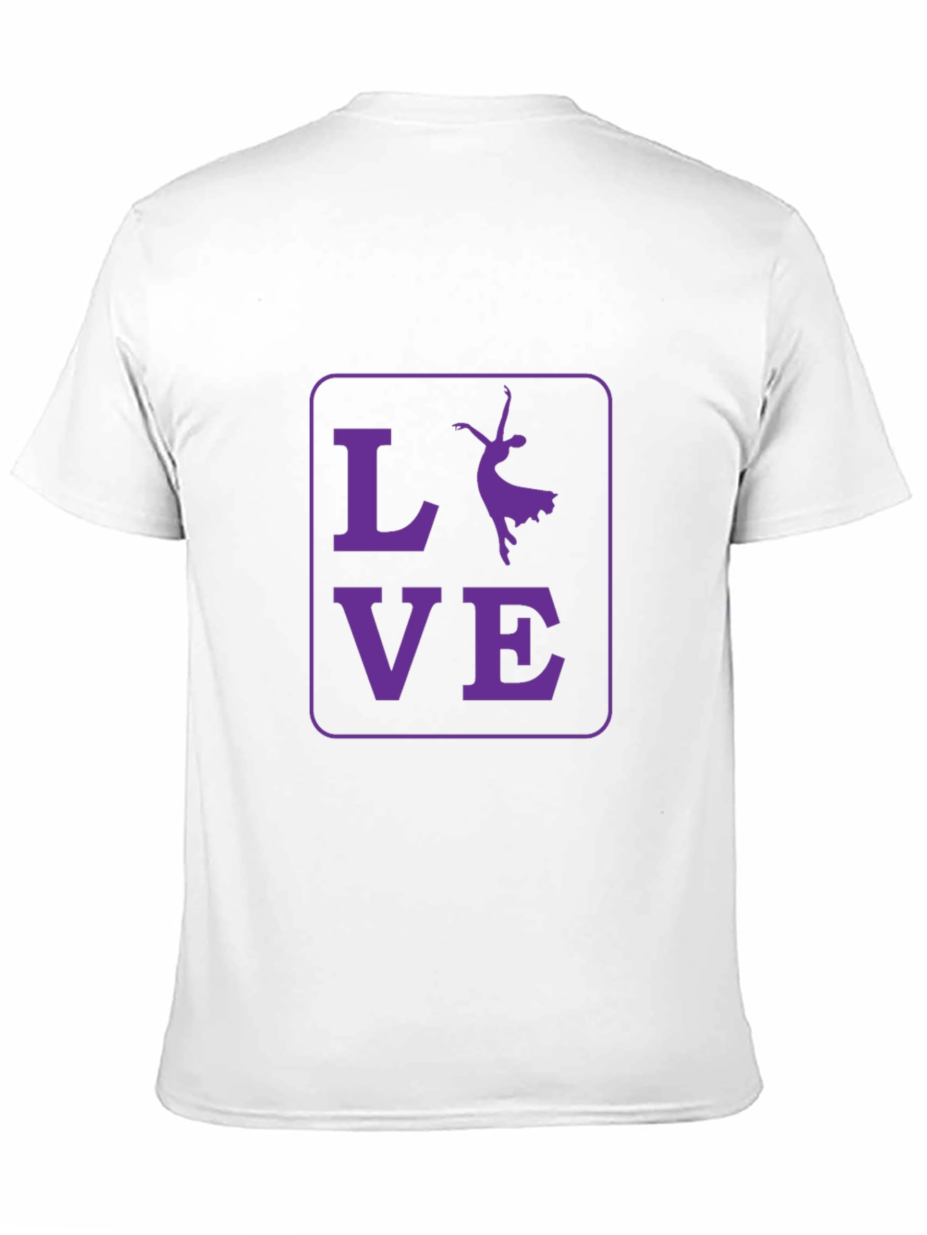 Camiseta Negra Amor Bailarina