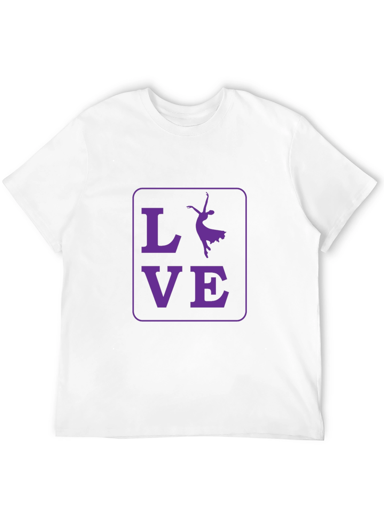 Camiseta Negra Amor Bailarina