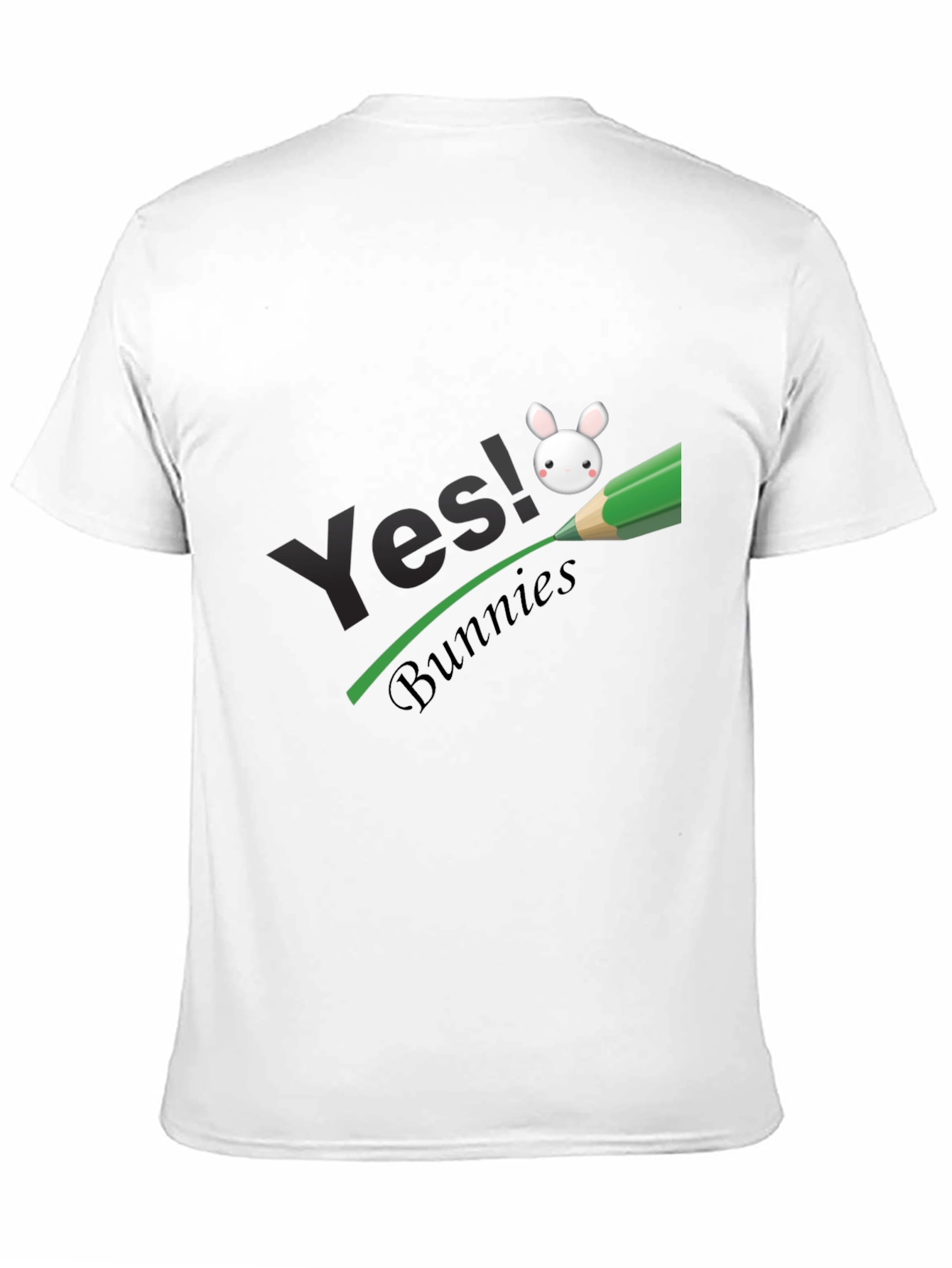 Camiseta Negra Yes! Bunnies