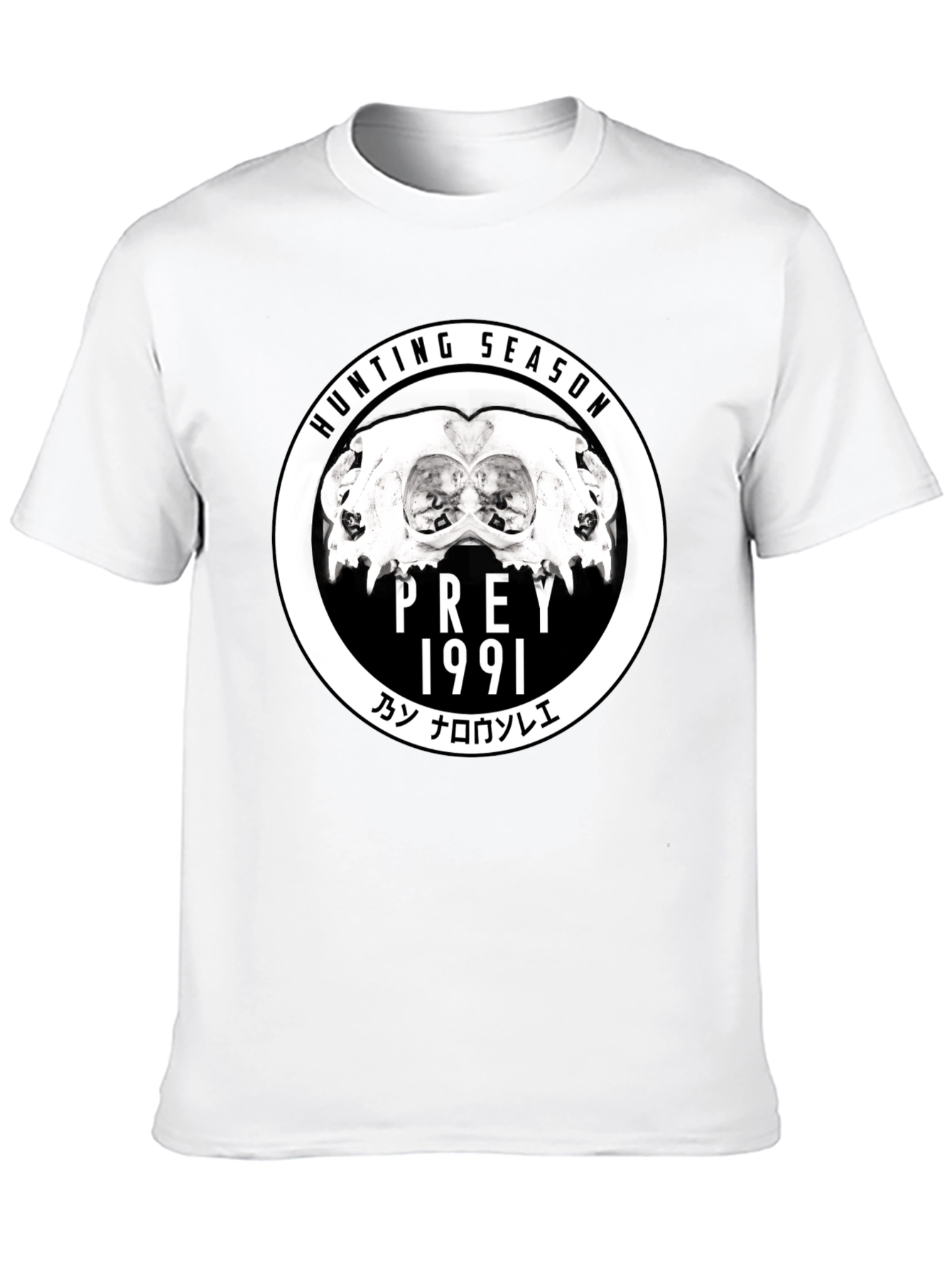 Camiseta Negra Hunting Season Prey 1991