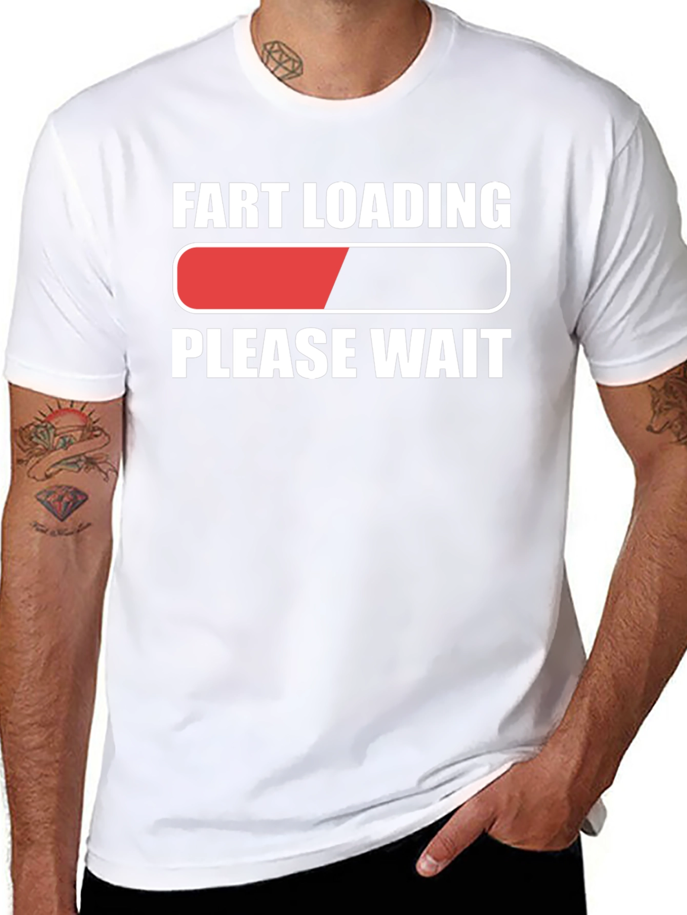 Camiseta Negra Fart Loading