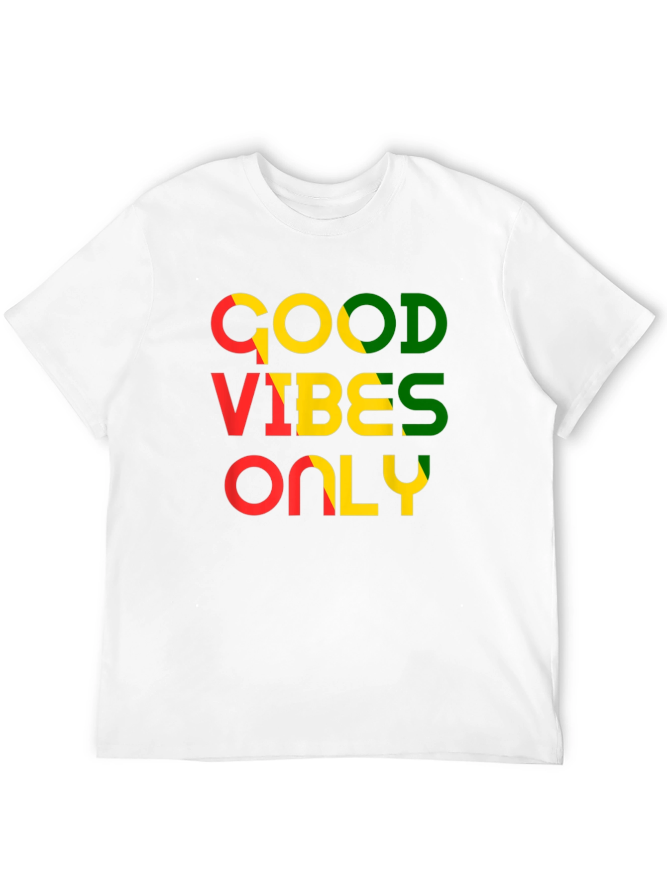 Camiseta Negra con Diseño Good Vibes Only