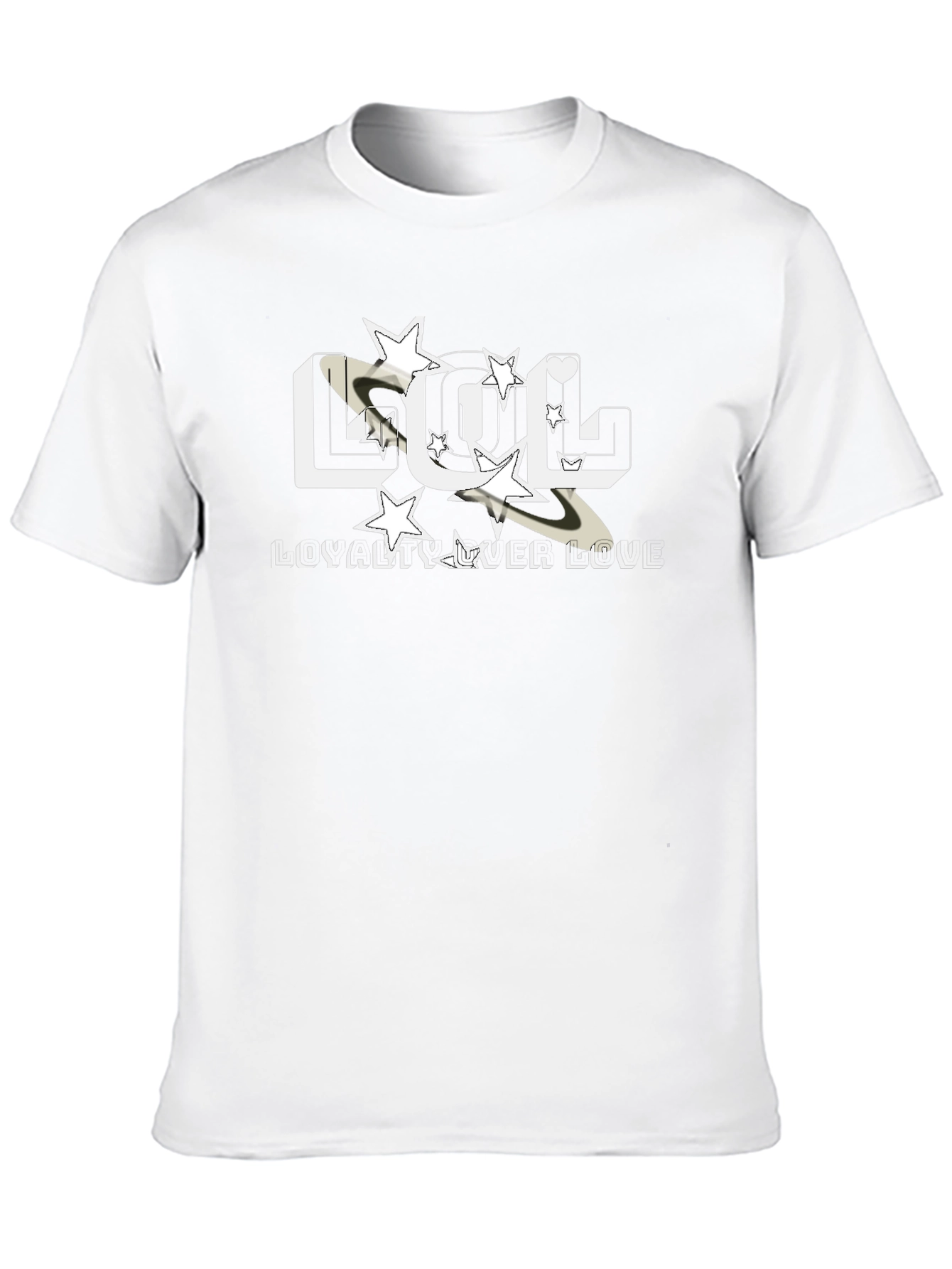 Camiseta Negra LOL - Lealtad Sobre Amor