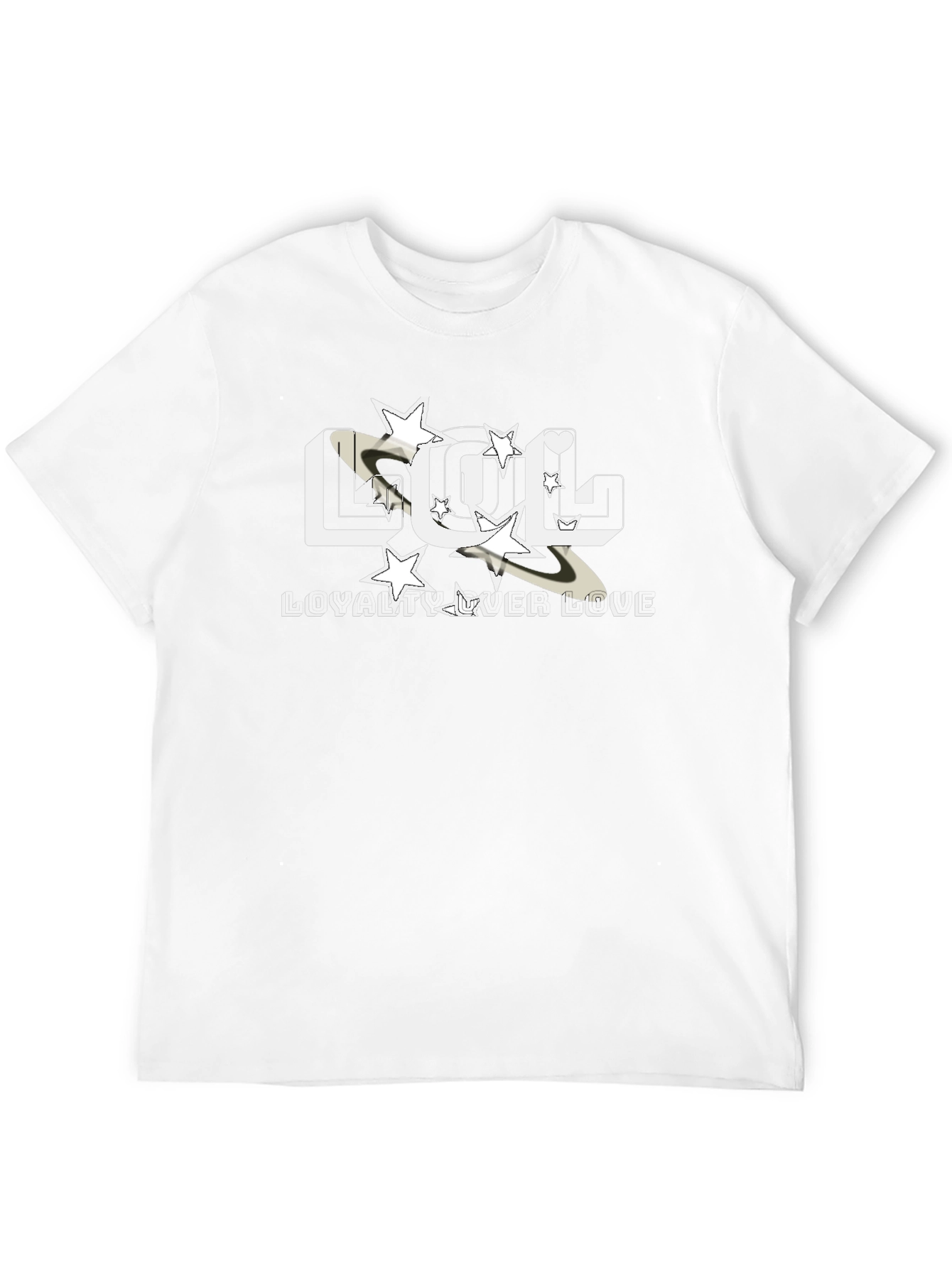 Camiseta Negra LOL - Lealtad Sobre Amor