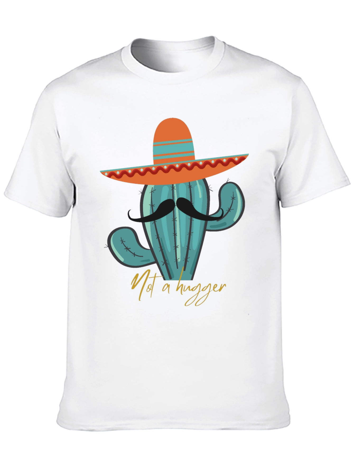 Camiseta Cactus con Sombrero - ¡No soy abrazador!