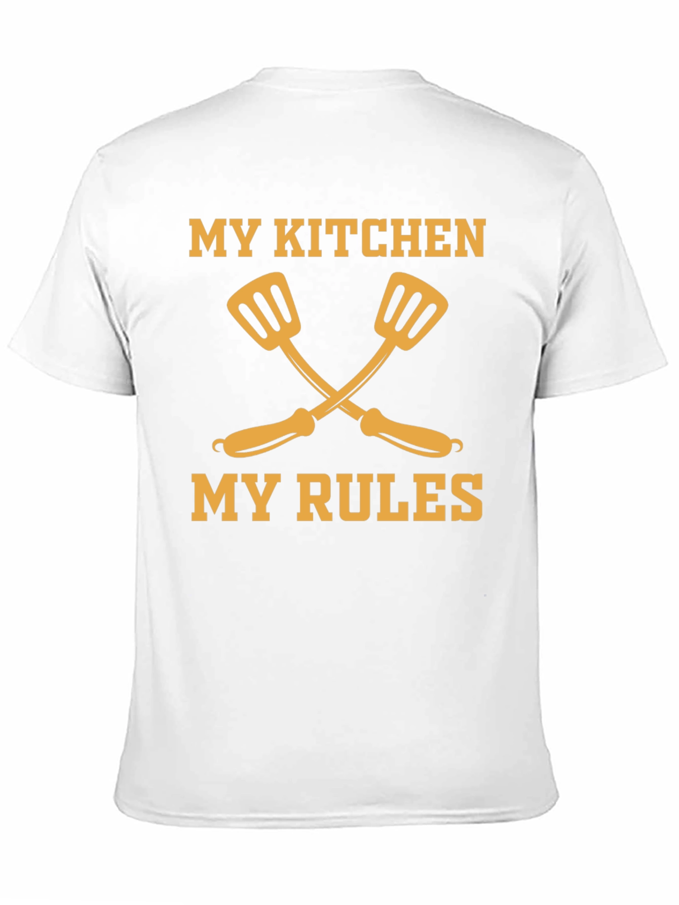 Camiseta Negra Mi Cocina Mis Reglas