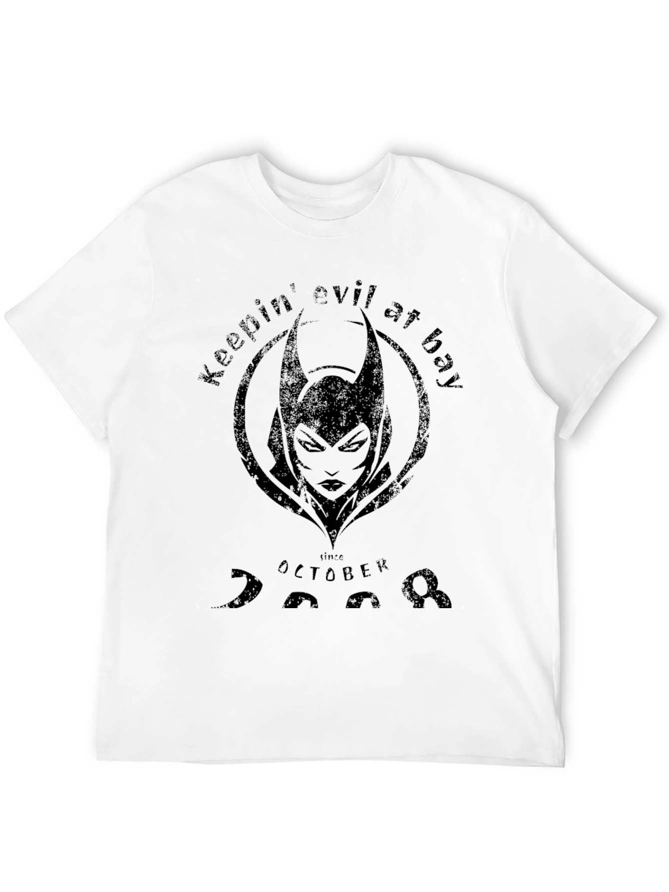Camiseta Negra: Guardián del Mal Desde Octubre 2008