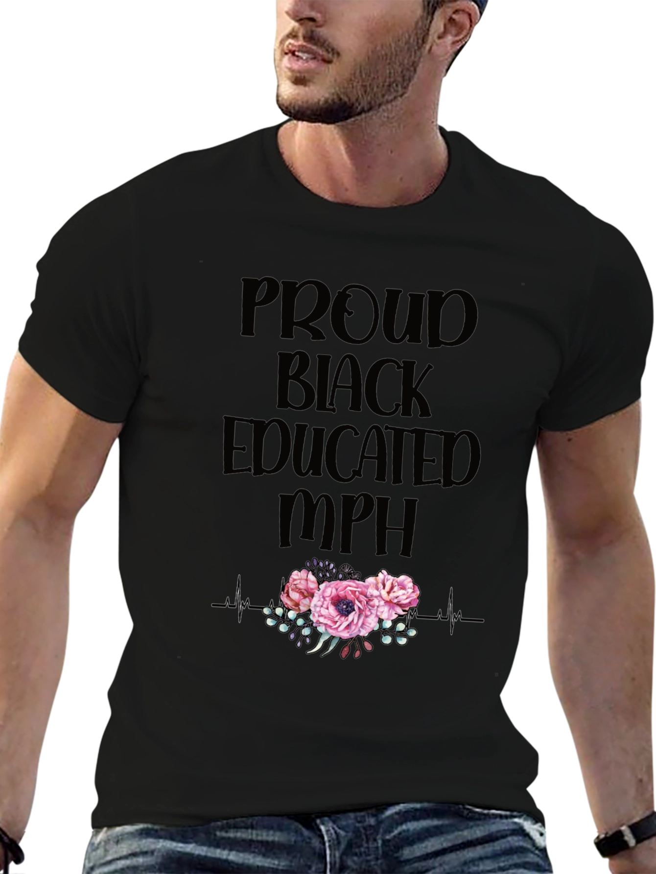 Camiseta Negra: Orgullo Educación y Estilo