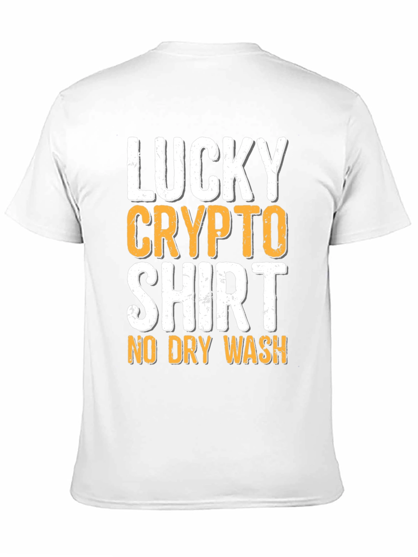 Camiseta Lucky Crypto - ¡Sin Lavado en Seco!