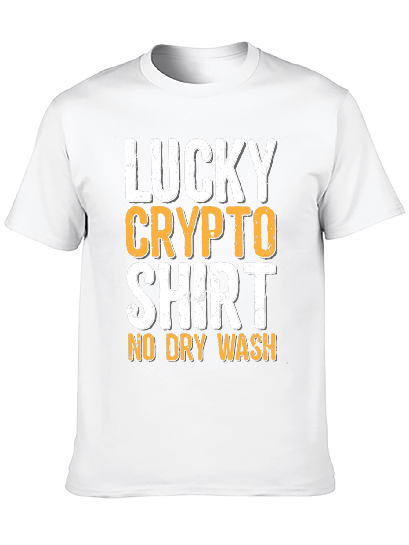 Camiseta Lucky Crypto - ¡Sin Lavado en Seco!