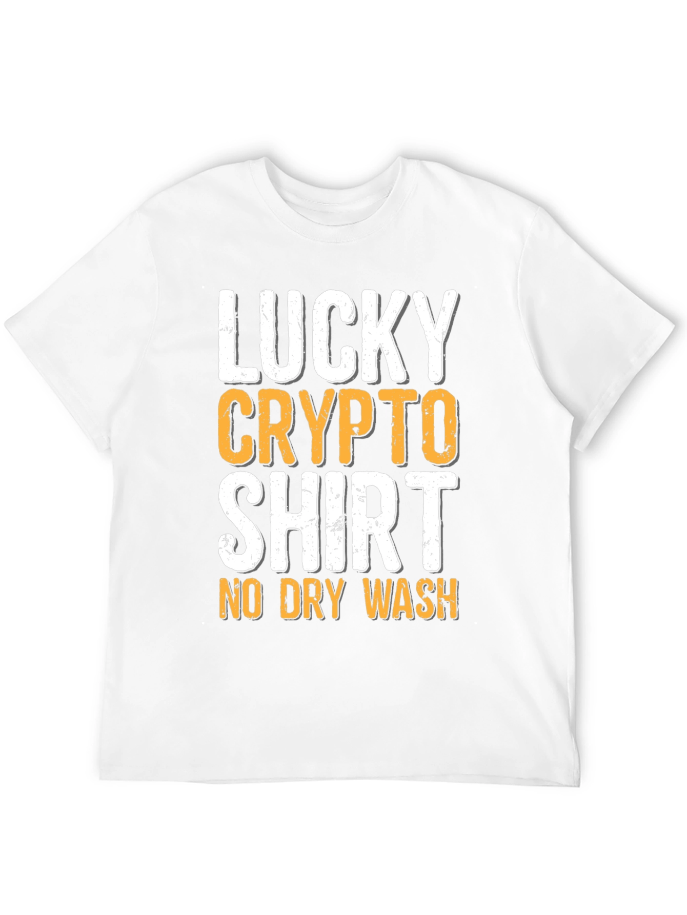 Camiseta Lucky Crypto - ¡Sin Lavado en Seco!