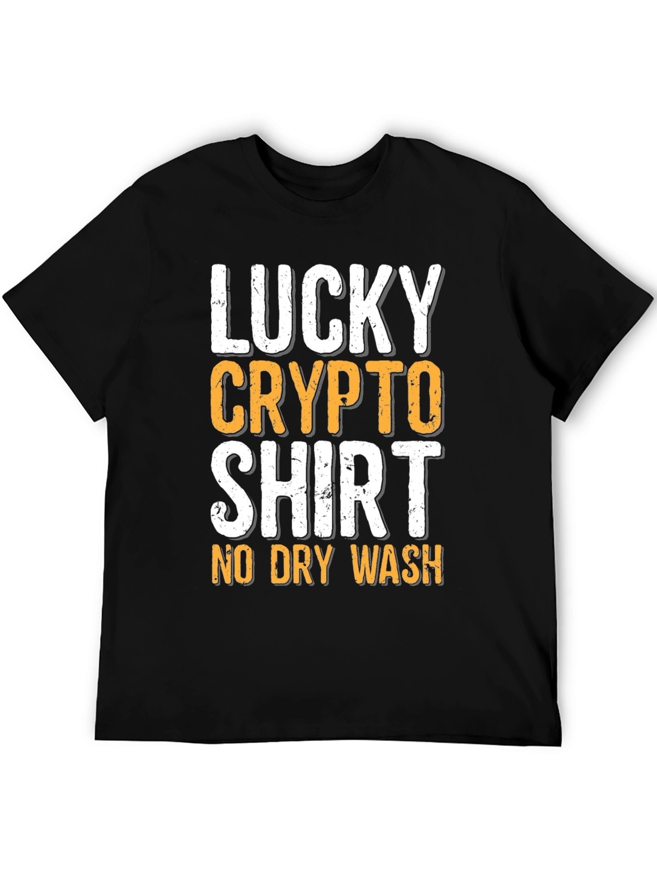 Camiseta Lucky Crypto - ¡Sin Lavado en Seco!