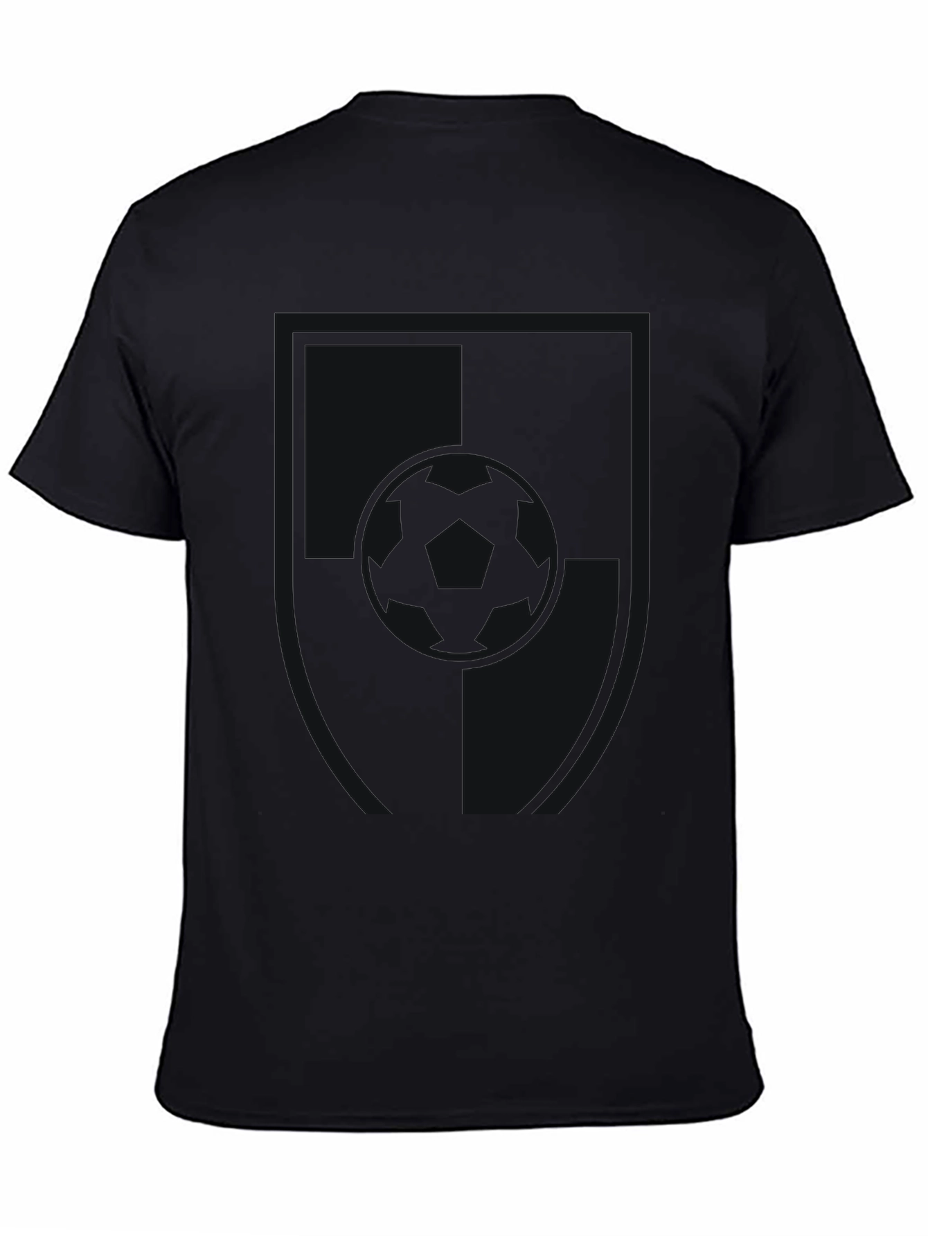 Camiseta Negra Clásica Casual