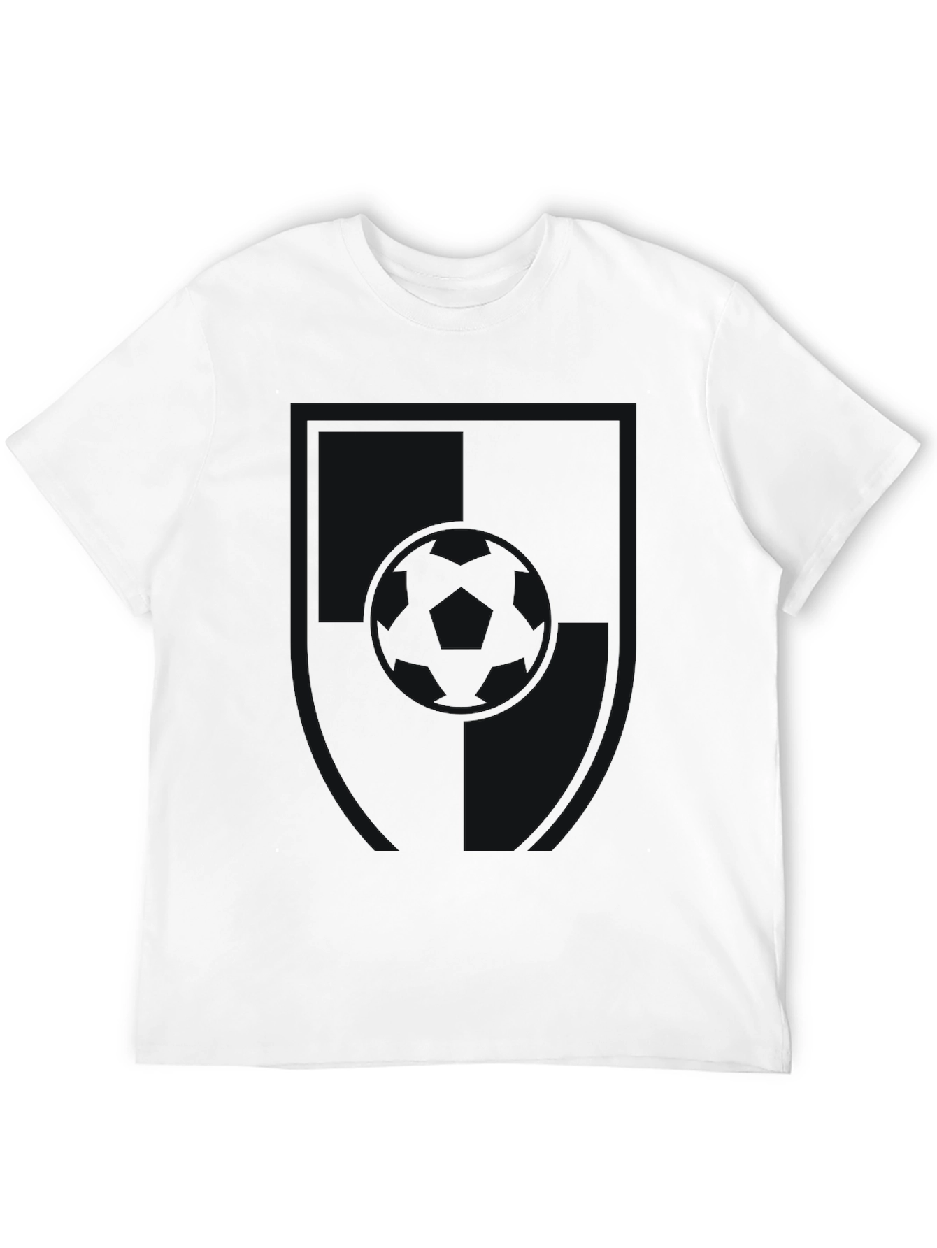 Camiseta Negra Clásica Casual