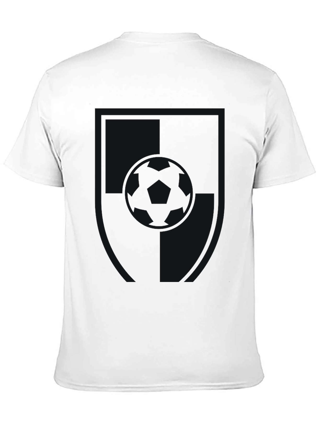 Camiseta Negra Clásica Casual