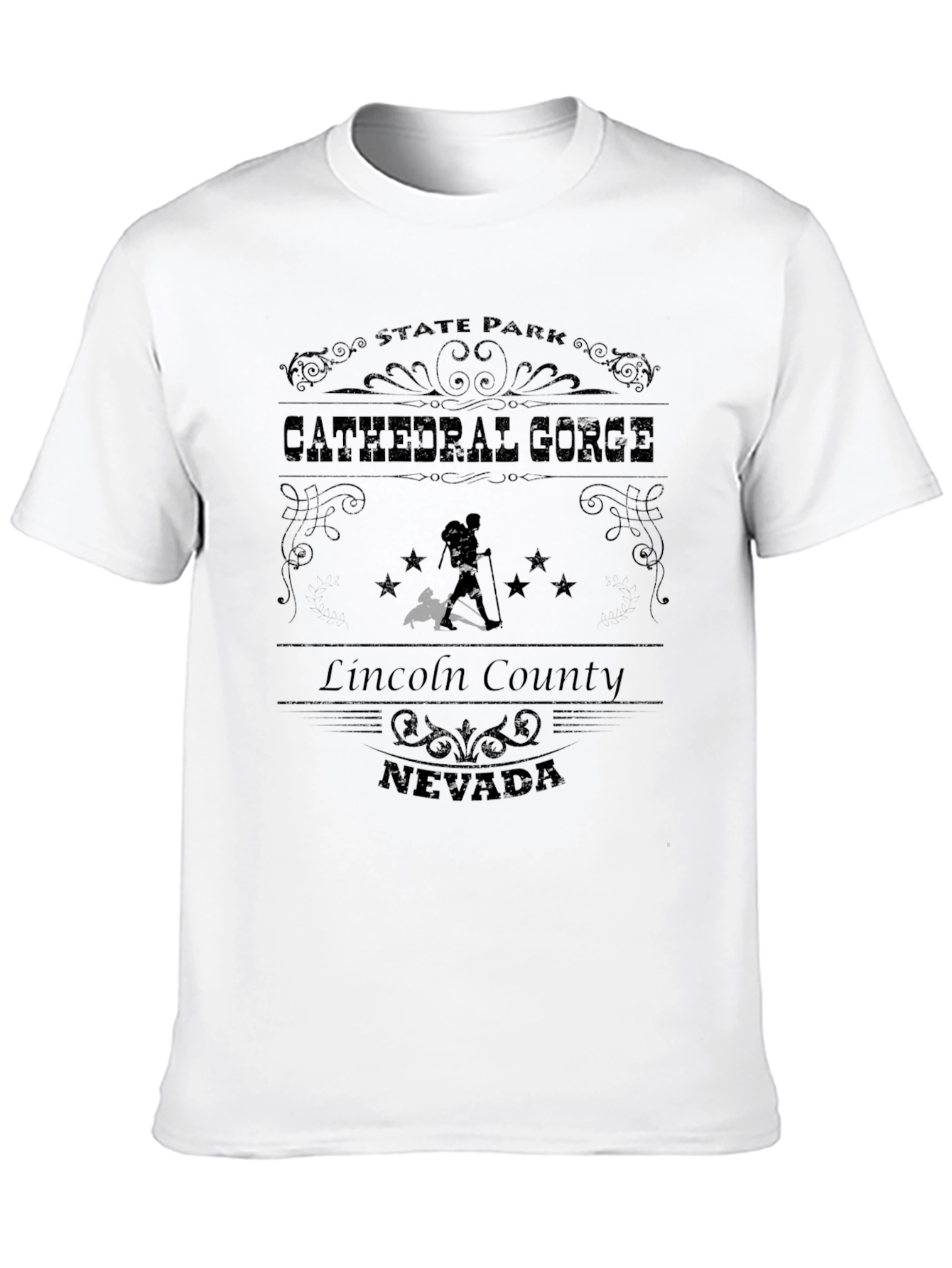 Camiseta Negra Cathedral Gorge State Park