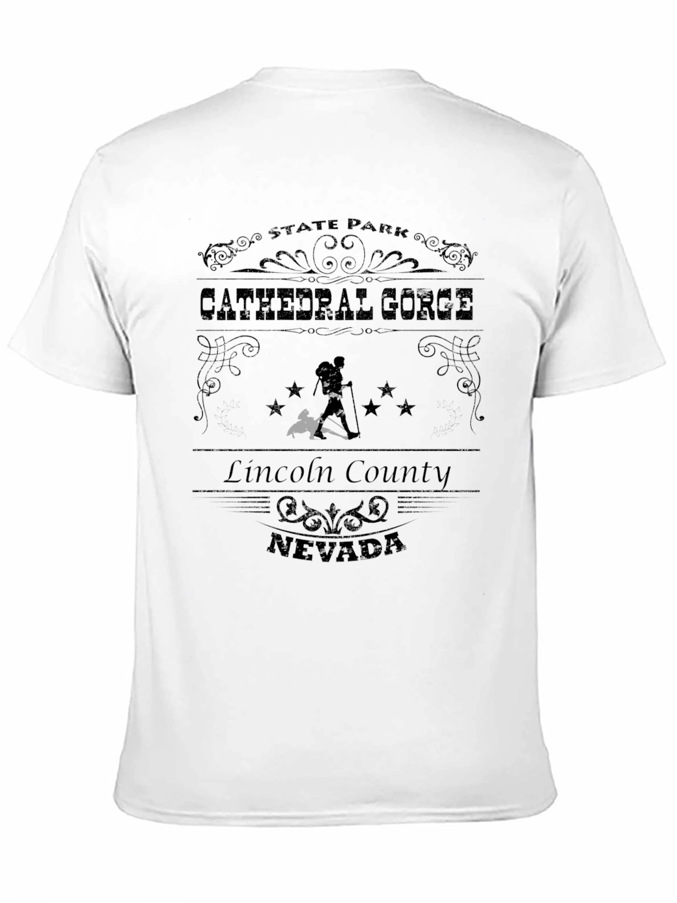 Camiseta Negra Cathedral Gorge State Park